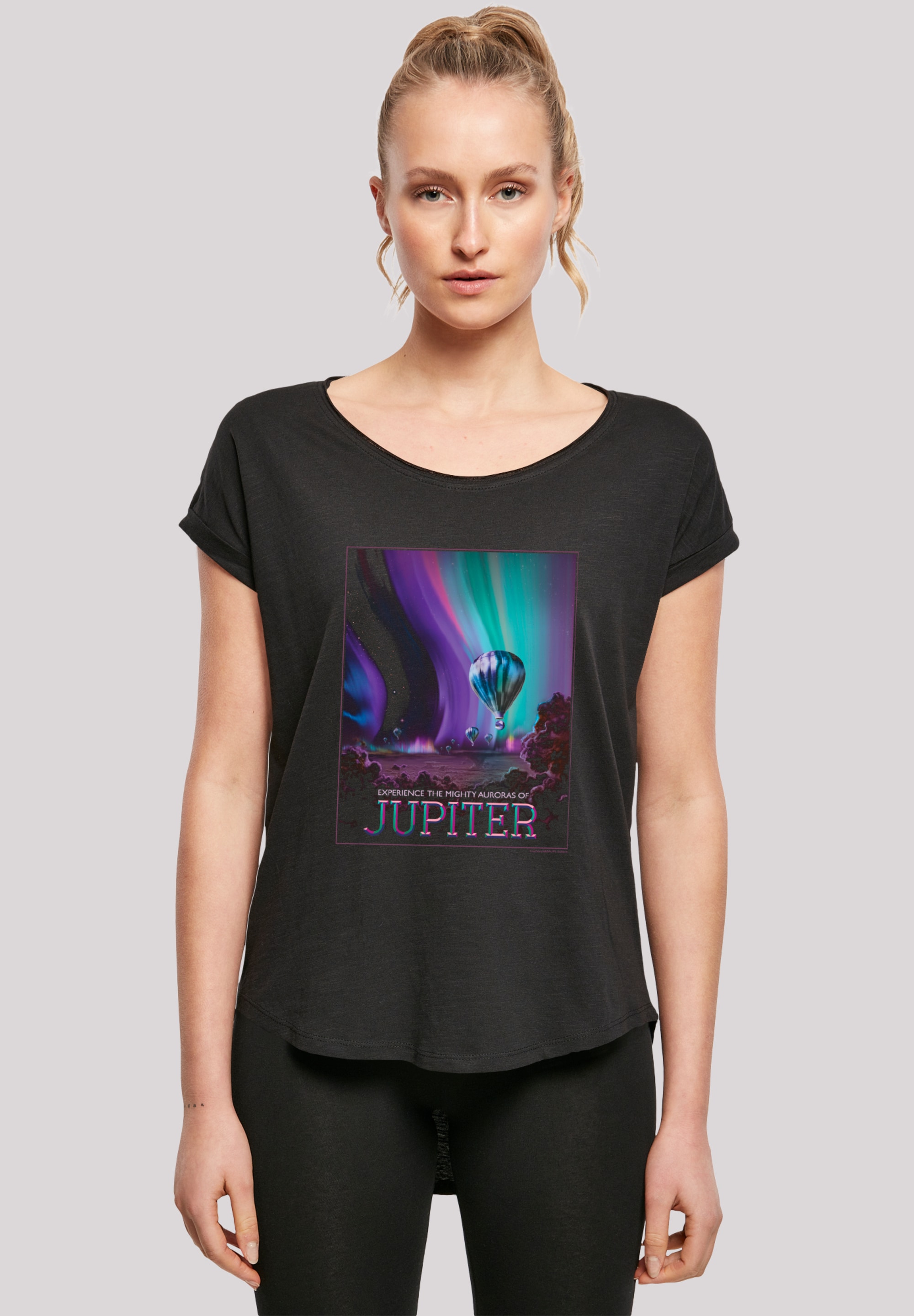 F4NT4STIC T-Shirt "NASA Auroras Of Jupiter Interplanetary", Premium Qualitä günstig online kaufen