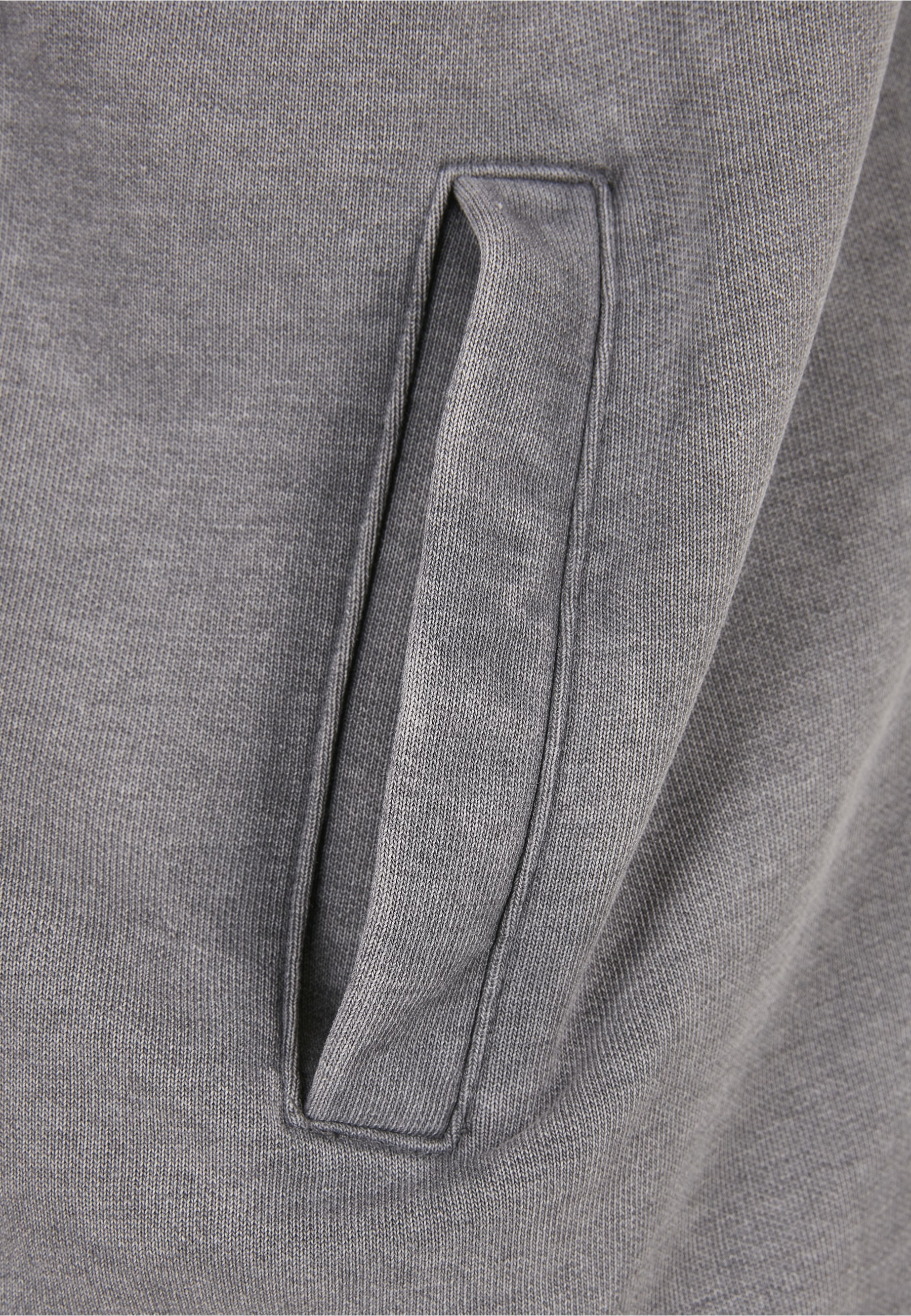 URBAN CLASSICS Bomberjacke »Urban Classics Herren Washed Sweat Bomber« 1 Stk. tlg. ohne Kapuze