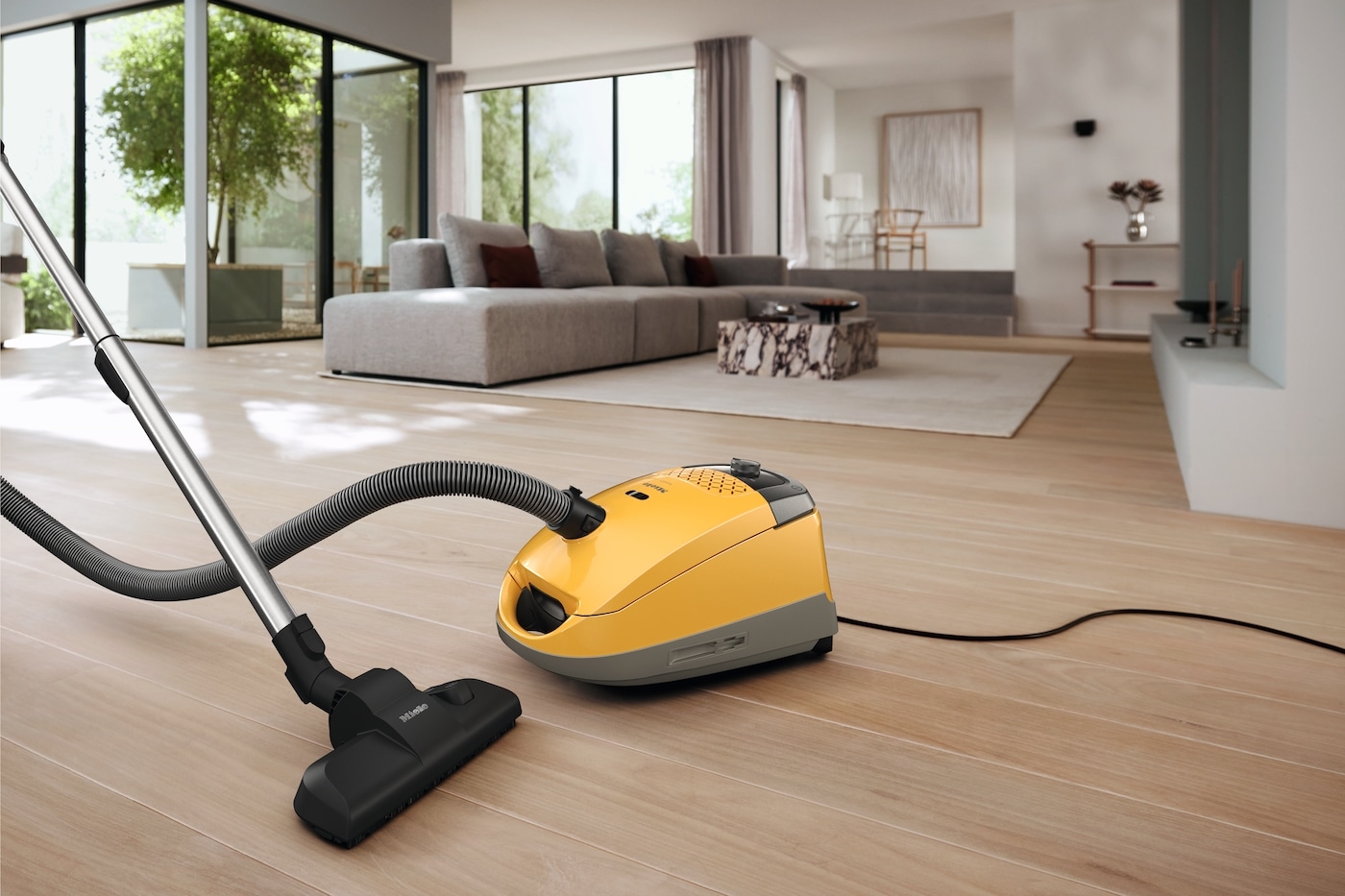 Miele Bodenstaubsauger »Guard S1, Nachfolger Classic C1 PowerLine, ComfortFit«, 890 W, mit Beutel, AirClean Filter, 10 m Aktionsradius, kompaktes Design