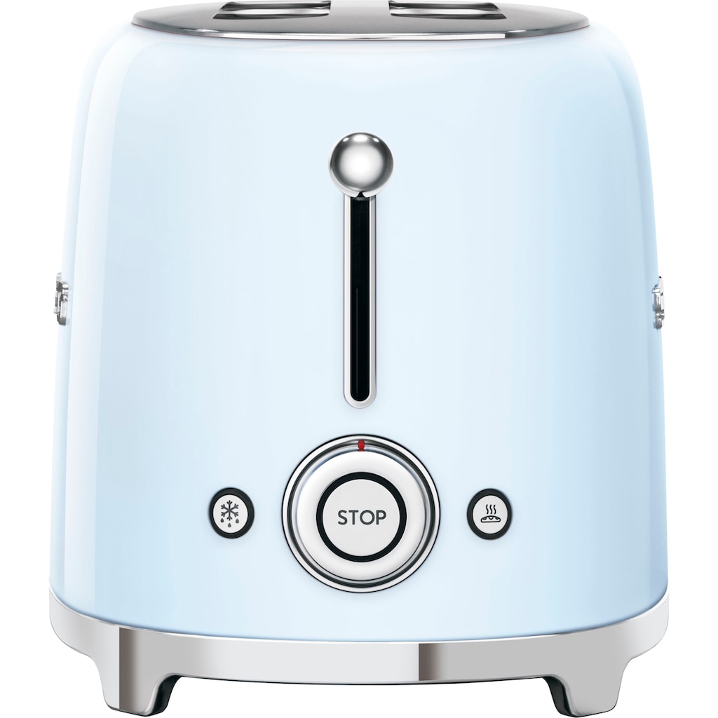 Smeg Toaster »TSF02PBEU«, 2 lange Schlitze, für 2 Scheiben, 1500 W