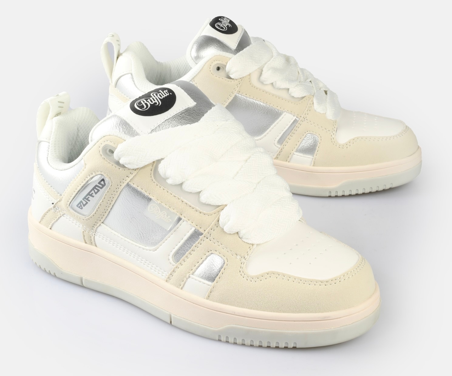 Buffalo Plateausneaker "Azalia LO" Basketsneaker, Halbschuh, Schnürschuh mi günstig online kaufen