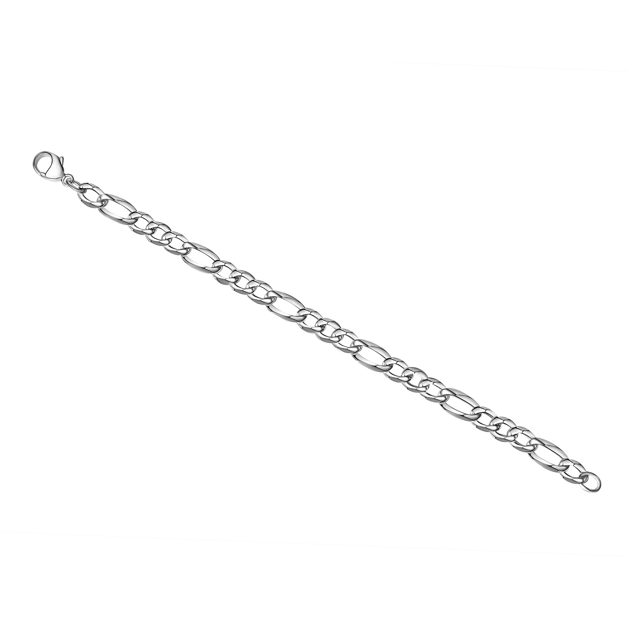 Vivance Armband »925/- Sterling bestellen 21 cm« BAUR Figarokette weiß | Silber Armband