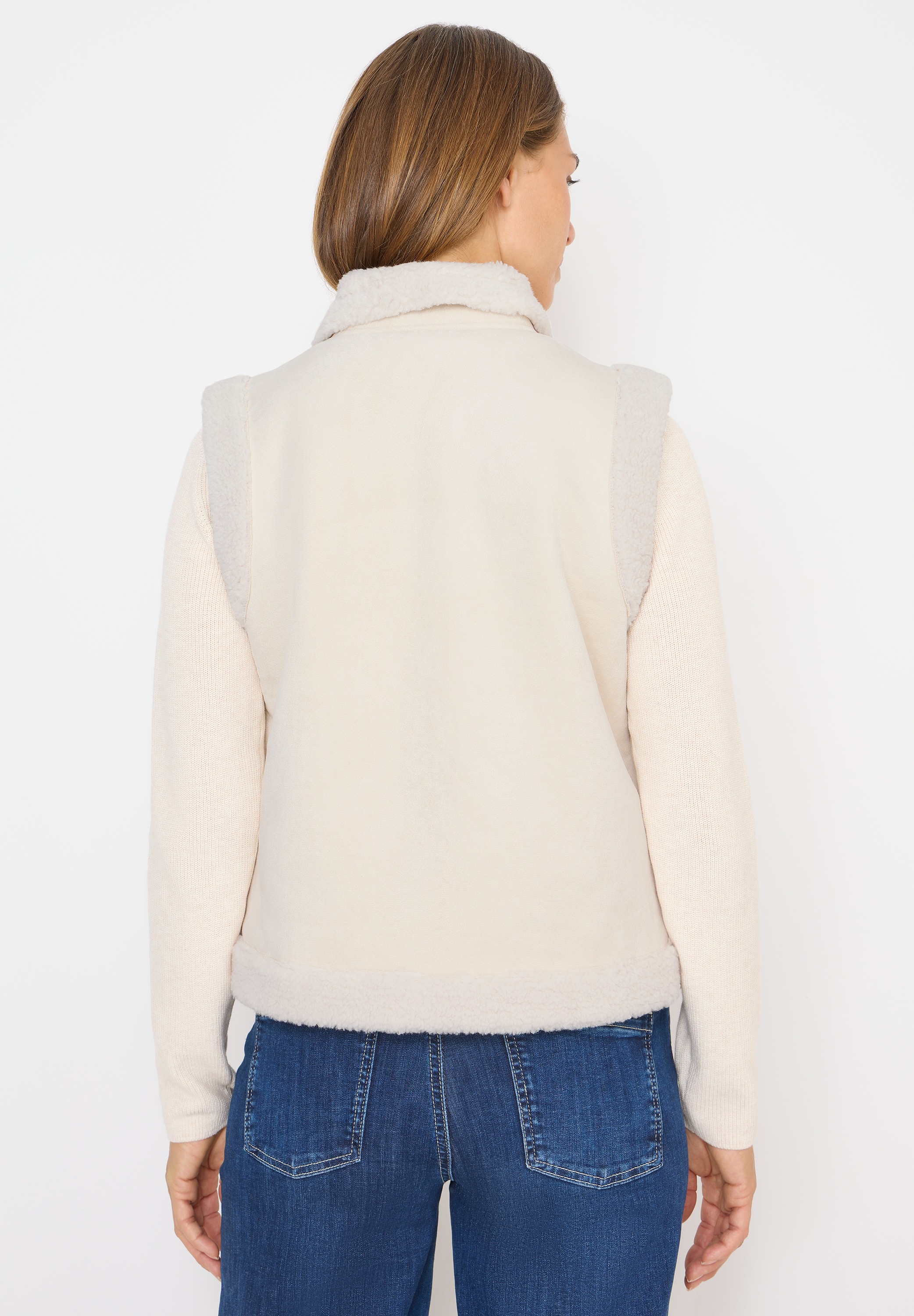 Cecil Fellweste mit aufgenähten Taschen günstig online kaufen