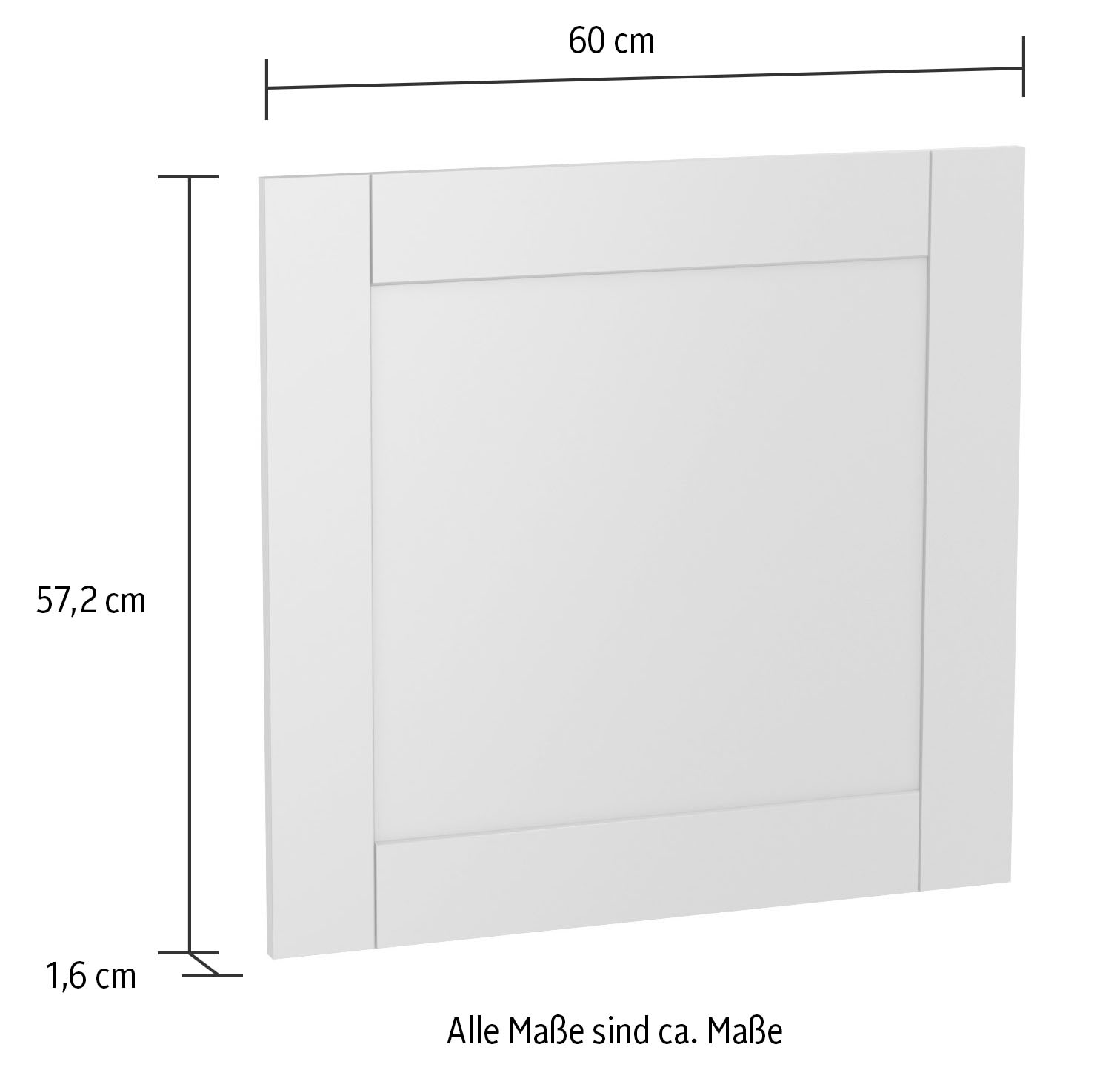 OPTIFIT Frontblende »Ahus«, Breite 60 cm