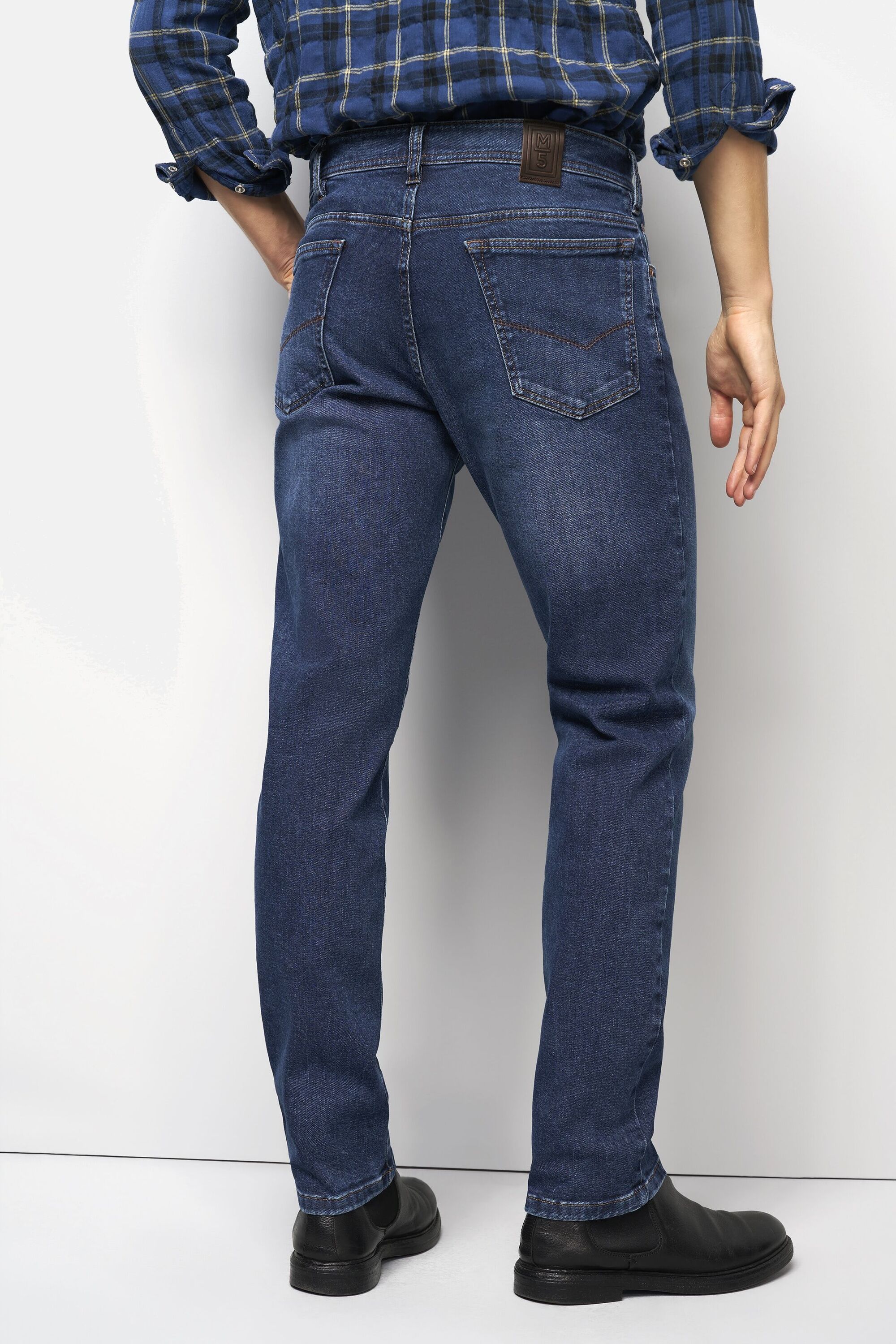 Thumbnail - MEYER Stoffhose "M5 Five Pocket" aus Denim