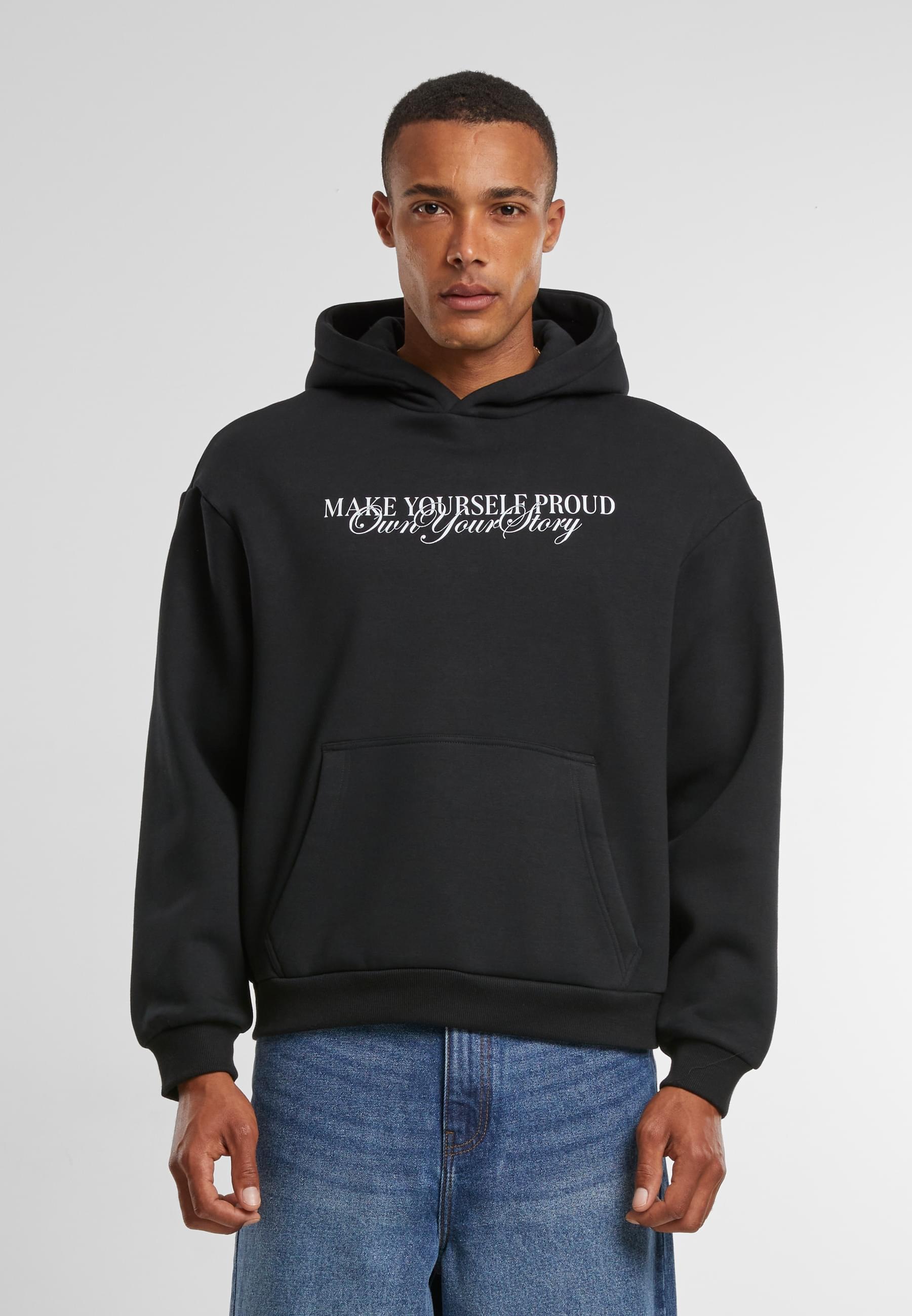 Upscale by Mister Tee Kapuzensweatshirt »Upscale by Mister Tee Make Yourself Proud Fluffy Hoody«, (1 tlg.)