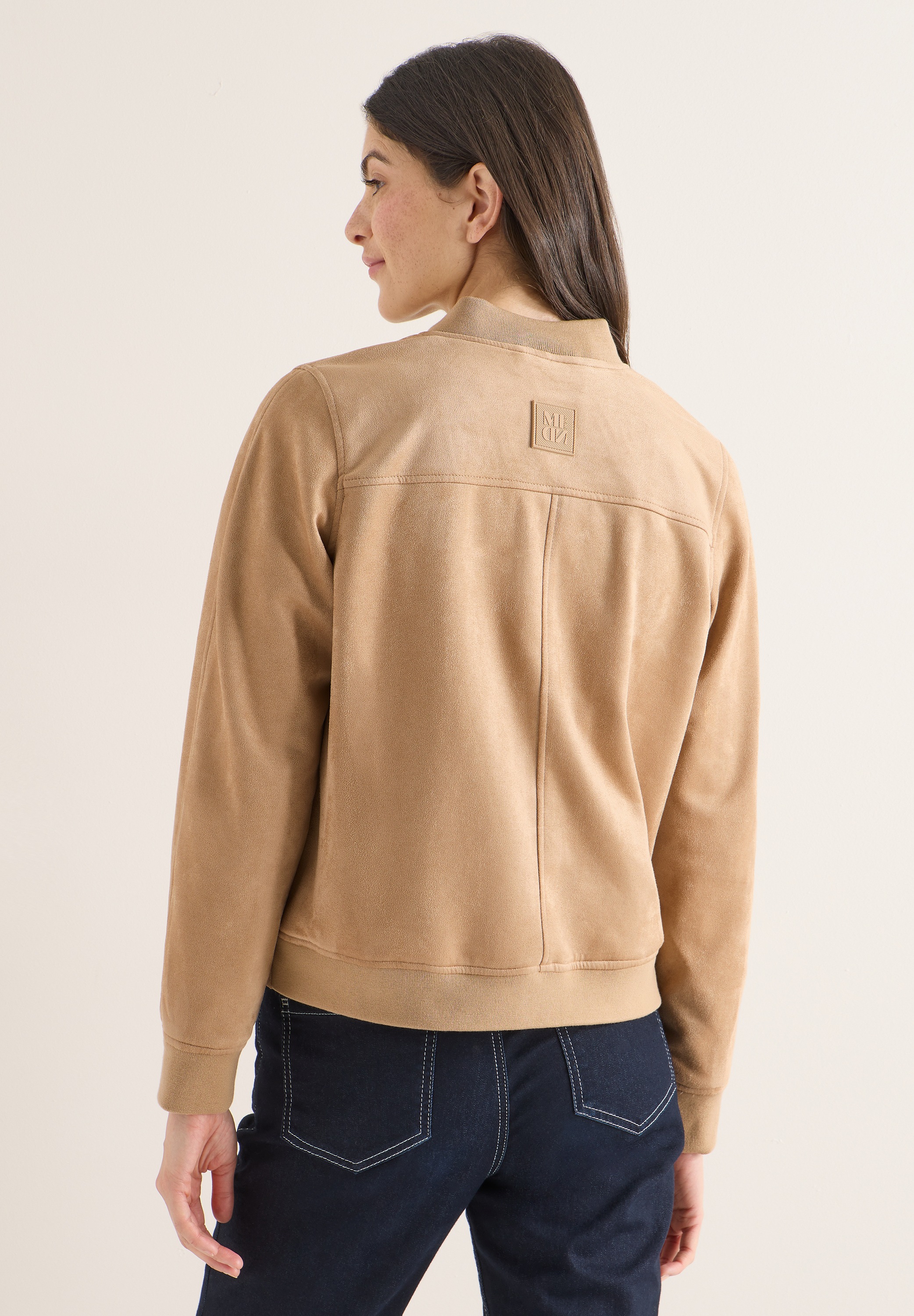 Cecil Blouson ohne Kapuze in Velours-Optik günstig online kaufen