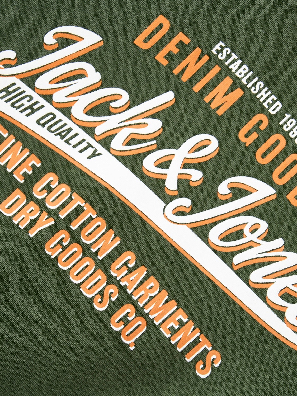 Jack & Jones Junior JJELOGO HOOD COL NOOS - Sweat à capuche - apricot