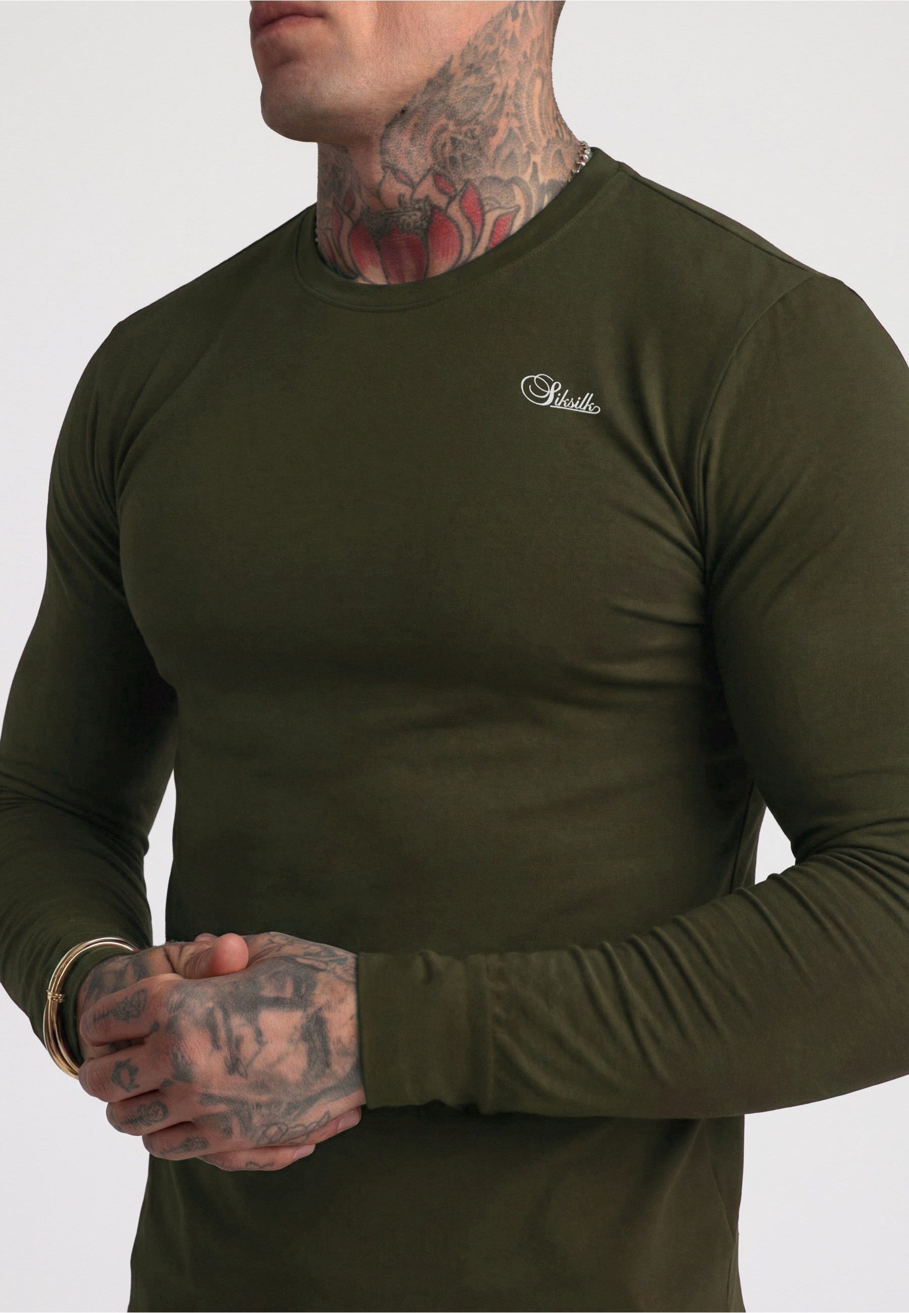 Siksilk T-Shirt »SikSilk Essentials LS -Shirt« 1