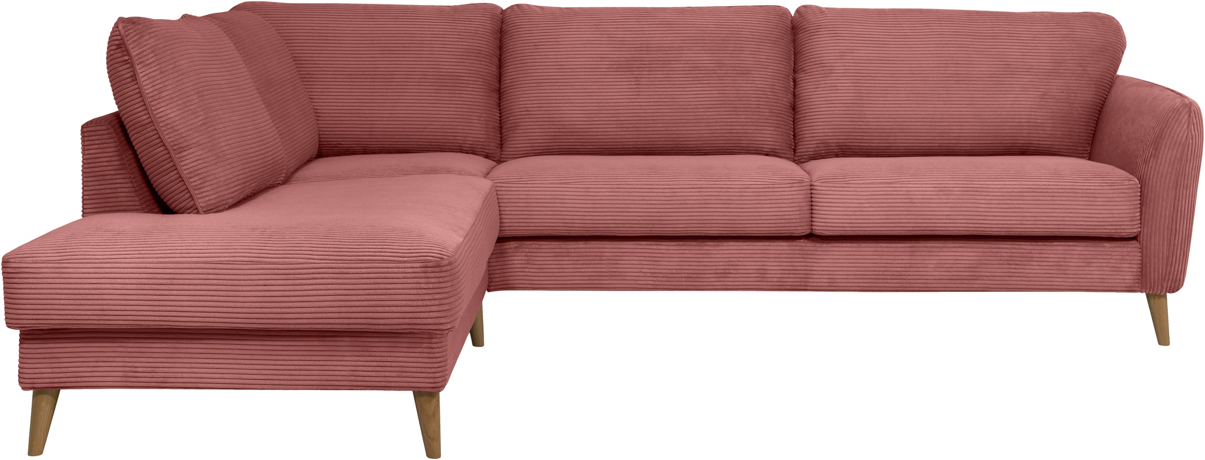 Home affaire Ecksofa "MARSEILLE 278/202 cm, L-Form, Ottom. rechts/links, ve günstig online kaufen