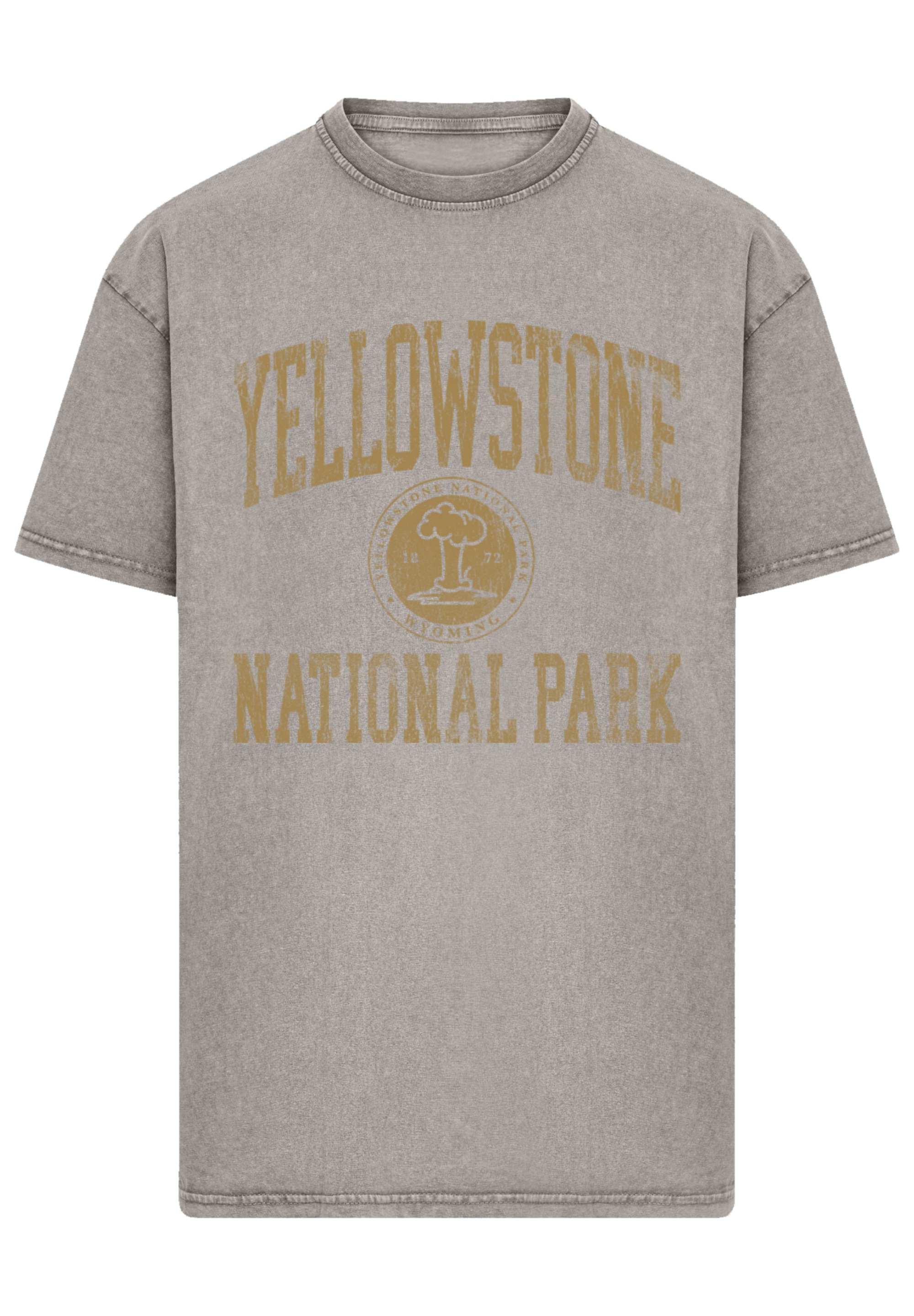 F4NT4STIC T-Shirt »US National Parks Yellowstone Wyoming«, Premium Qualität