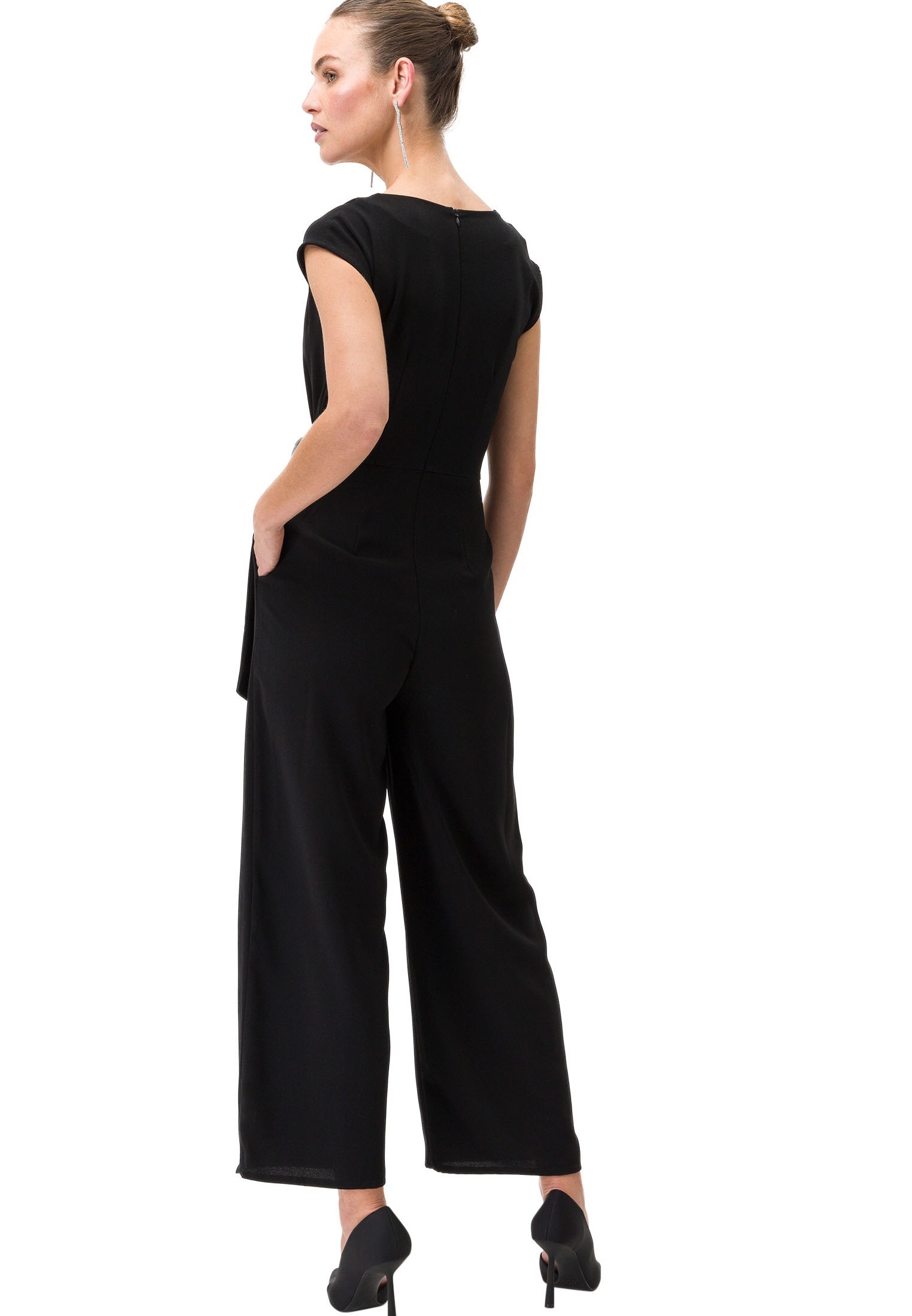 Zero Overall »zero Jumpsuit mit Wickeloptik«, (1 tlg.), Gürtel