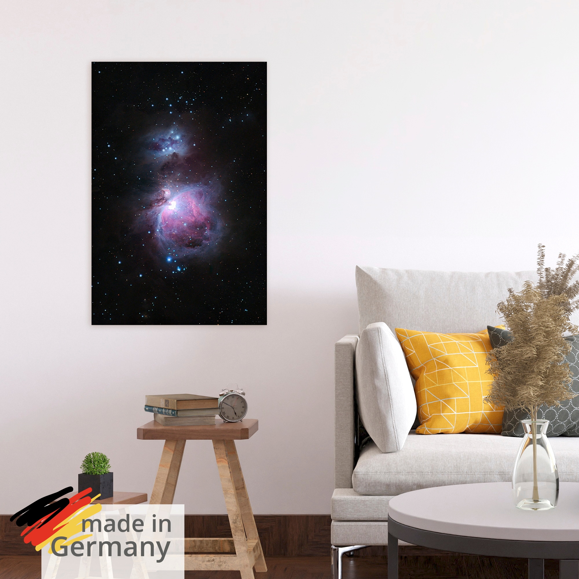 Artland Wandbild »Orionnebel im Sternbild Orion« 1 Stk. tlg. als Alubild, Leinwandbild, Poster, Wandaufkleber in verschied. Größen
