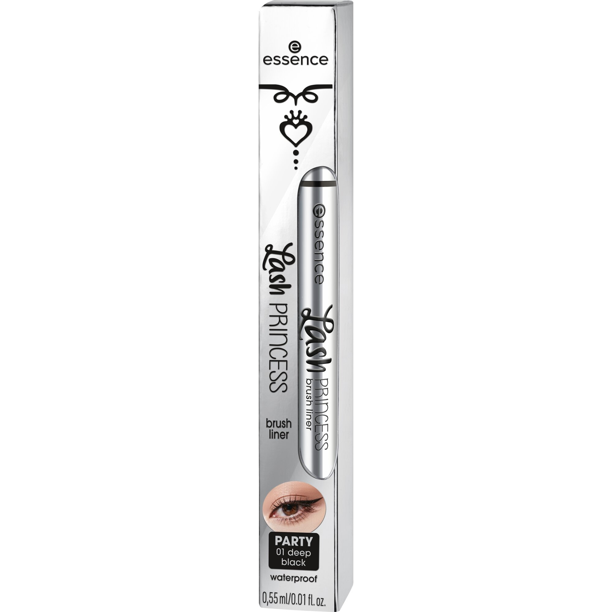 Essence Eyeliner »LASH PRINCESS BRUSH LINER PARTY«