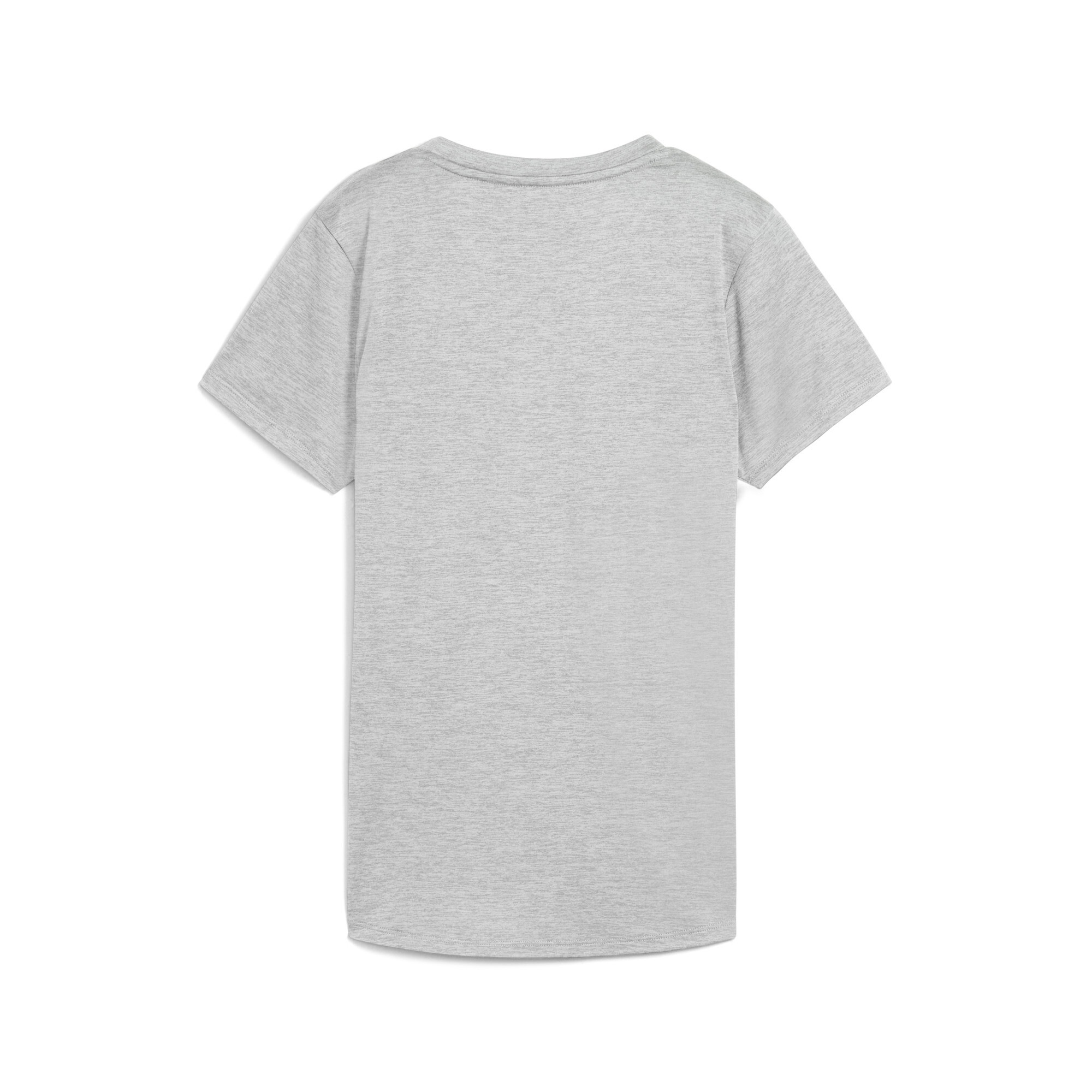 PUMA Trainingsshirt "W TAD ESSENTIAL HEATHER TEE" gerade Passform mit Seite günstig online kaufen