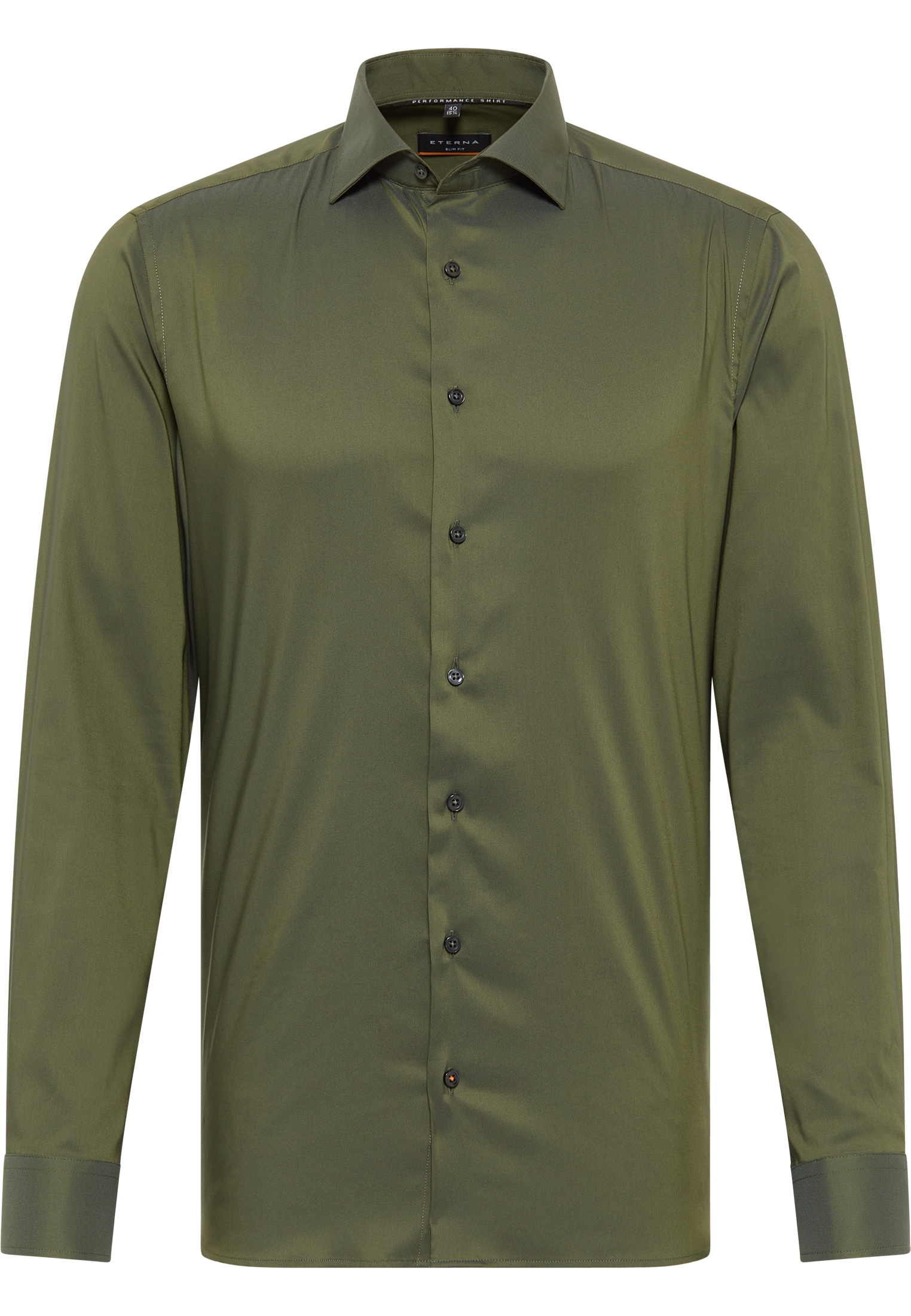 Eterna Langarmhemd »SLIM FIT«, EASY IRON (bügelleicht)