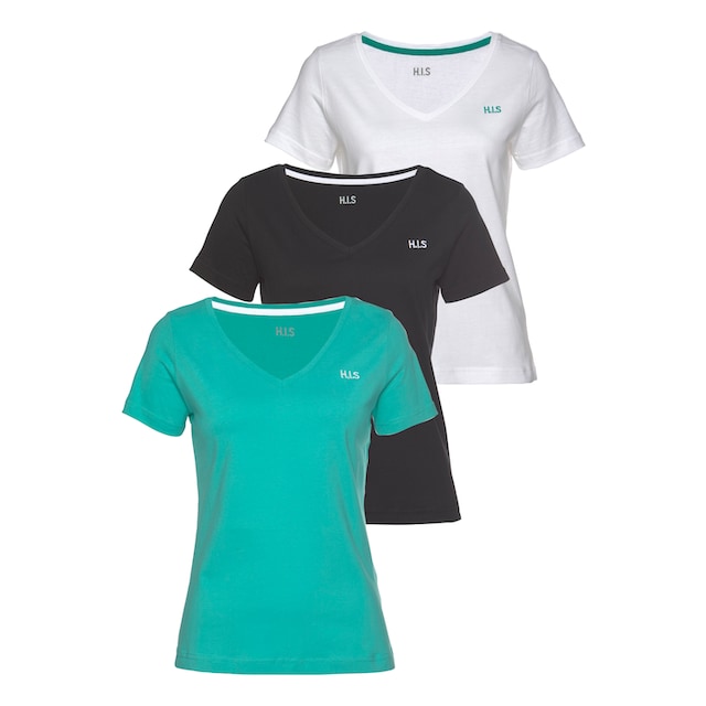 H.I.S T-Shirt »Essential-Basics«, (Spar-Set, 3er-Pack) online bestellen |  BAUR