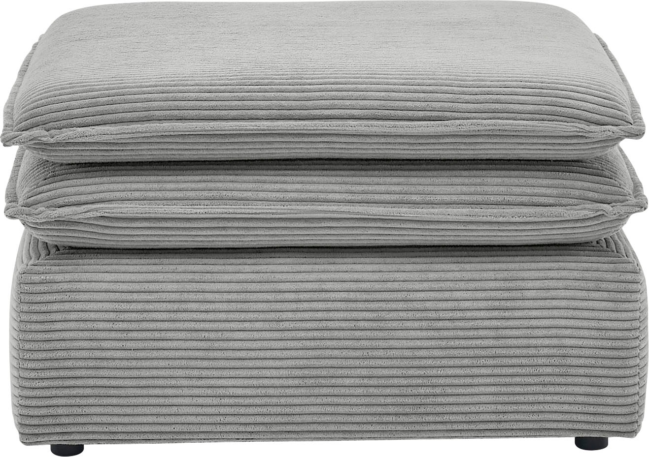 PLACES OF STYLE Sitzgruppe "PIAGGE" 2 Stk. tlg. 2-Sitzer-Sofa und Hocker kl günstig online kaufen