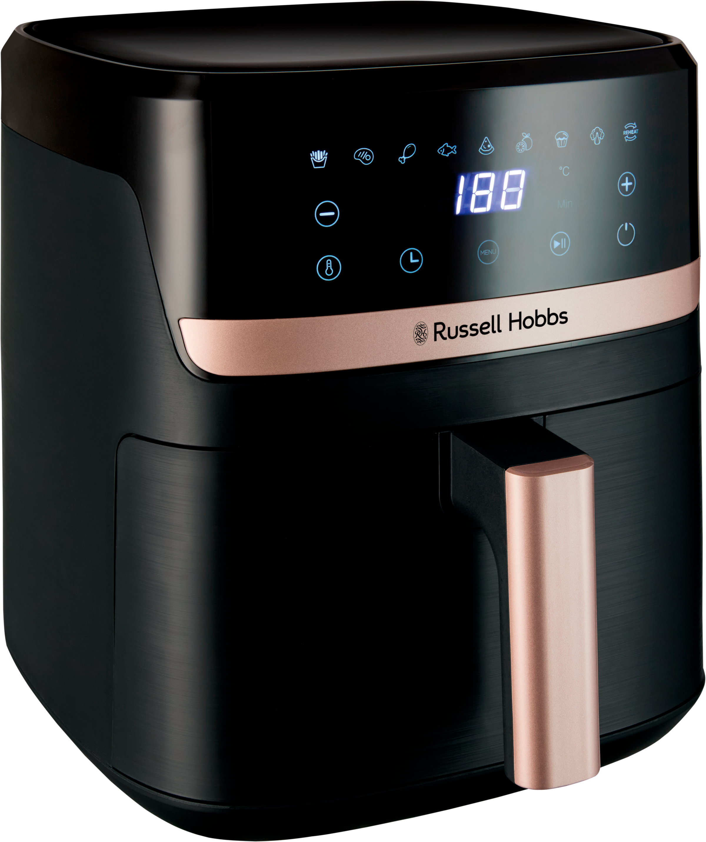 RUSSELL HOBBS Heißluftfritteuse »27620-56 SatisFry, 5L«, 1500 W, Fassungsvermögen 5,5 l, Airfryer–wenig oder kein Öl erforderlich, 9 Programme, 5,5 L