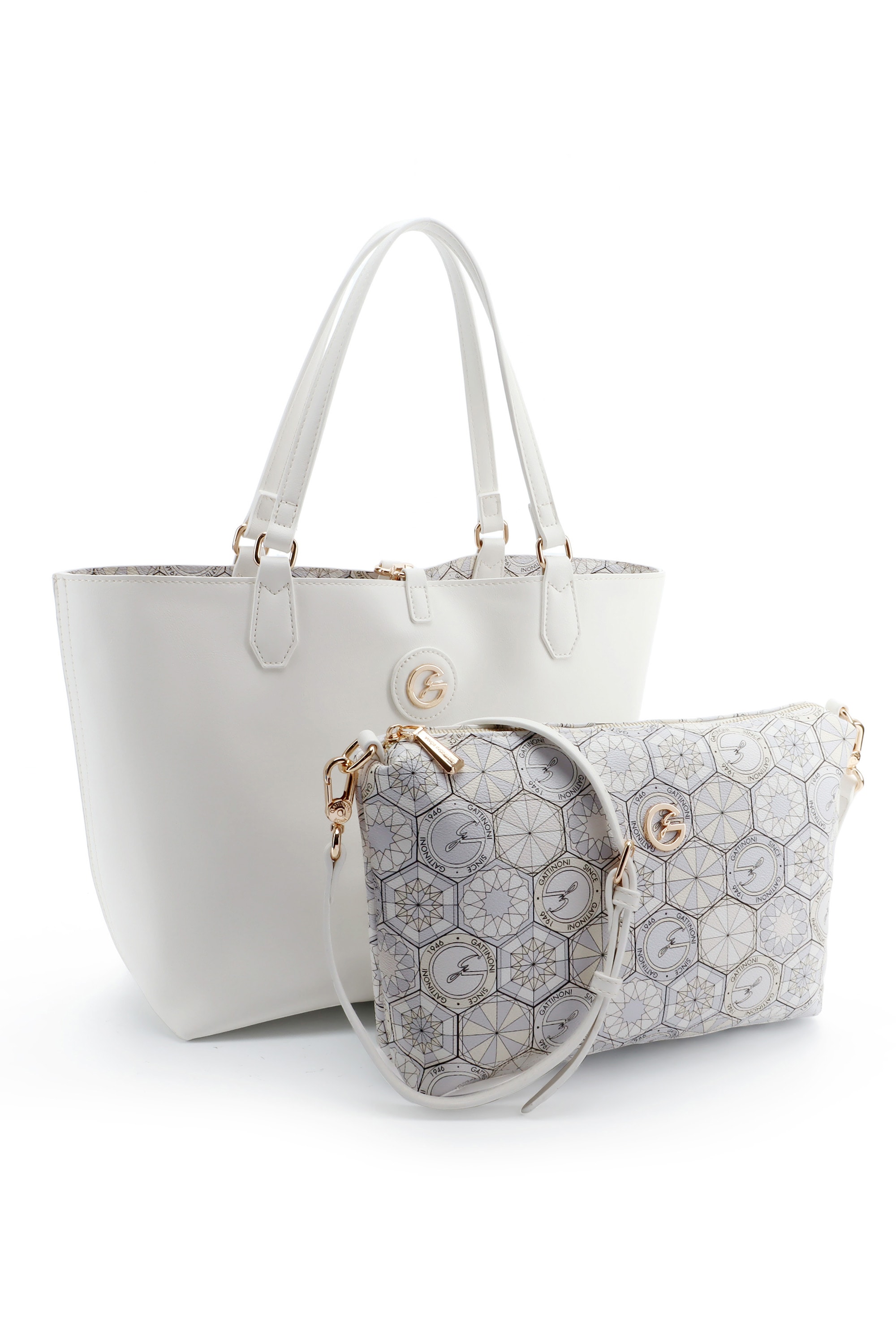 Gattinoni "Teodosia Reversible Medium Shopping Bag Damen" Tragetasche Damen, Shopper, Strandtasche, Fashion, Lifestyle, Sale