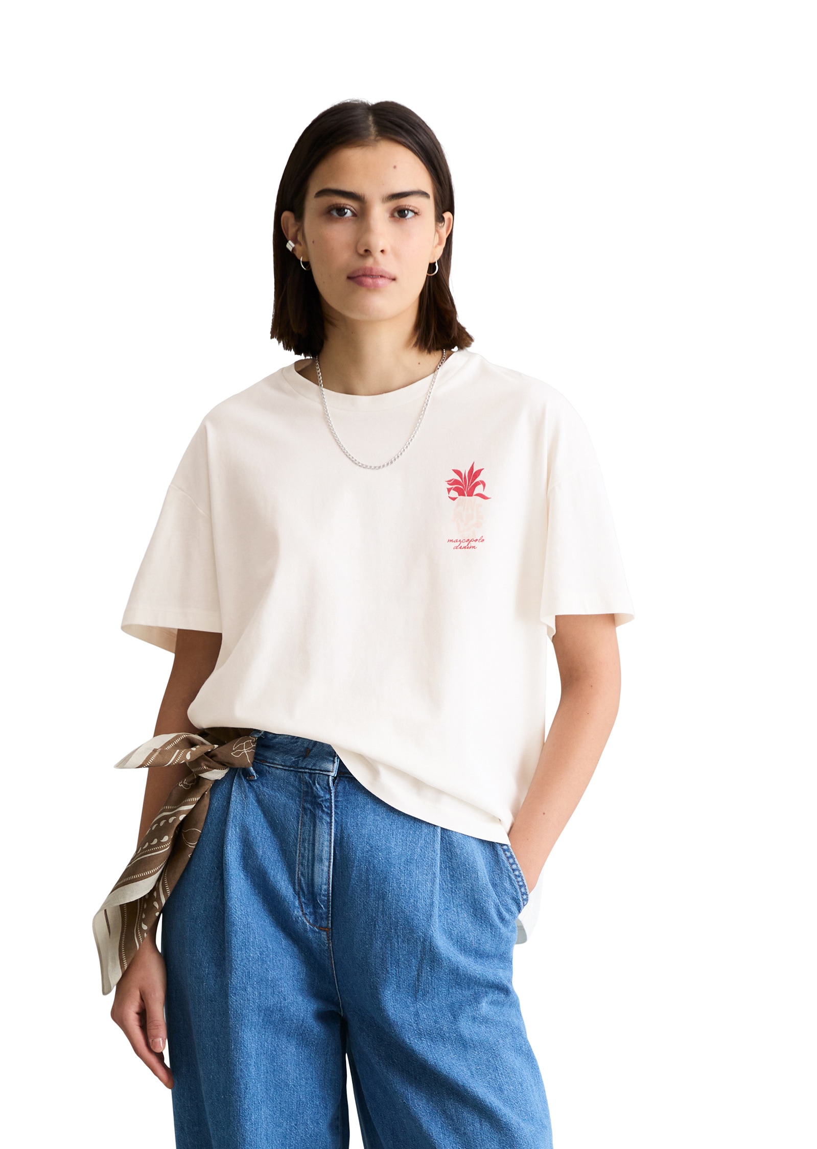 Marc OPolo DENIM T-Shirt "aus Basic Single Jersey"
