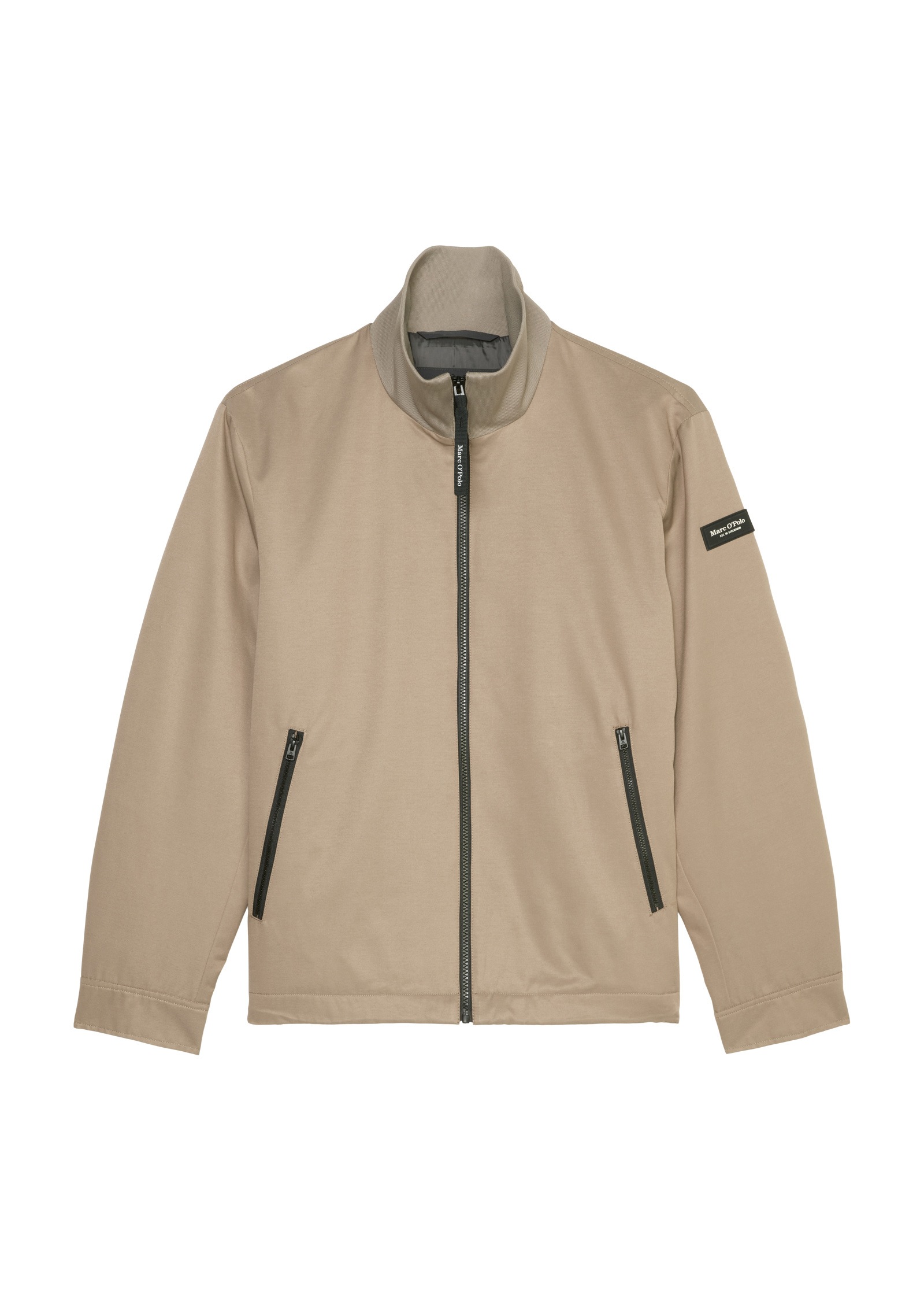Marc O'Polo Outdoorjacke »aus wasserabweisendem Micro-Twill«, ohne Kapuze