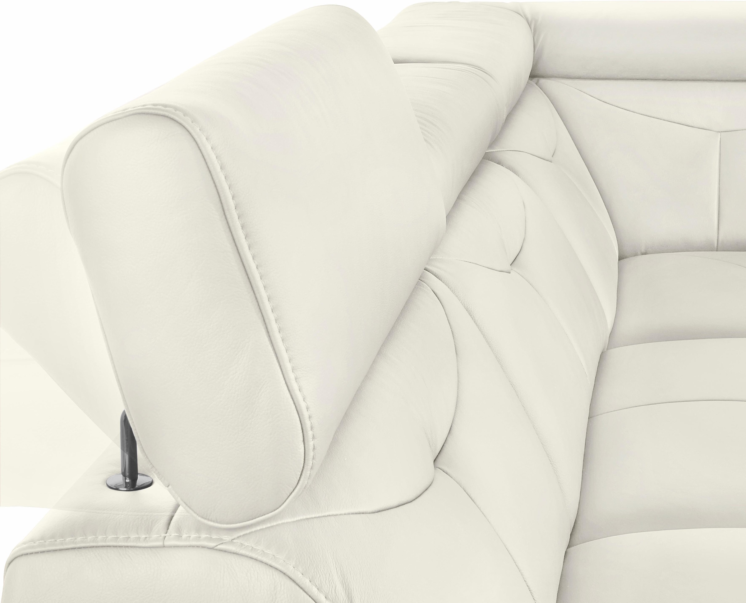 exxpo - sofa fashion Ecksofa »Spring, super bequem und komfortabel mit Armteil- und Kopfteilfunktion«, wahlweise mit Bettfunktion und Bettkasten, L-Form