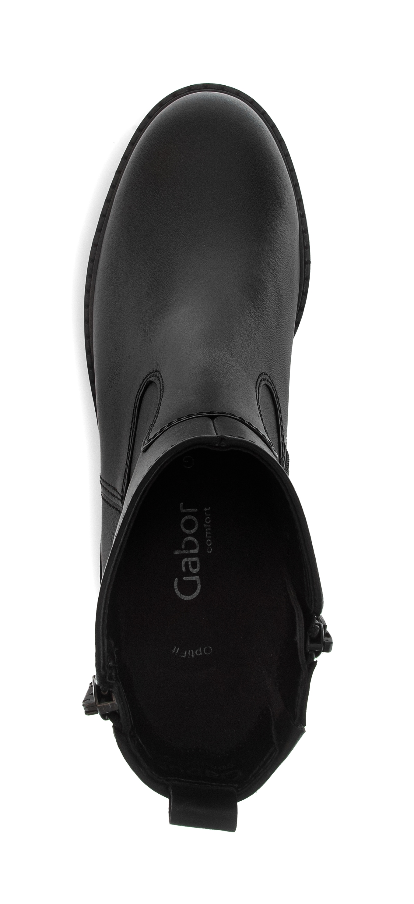 Gabor Stiefelette »TUNIS«  , Blockabsatz, Boots, Basic mit Zierreißverschluss, in Bequemweite G