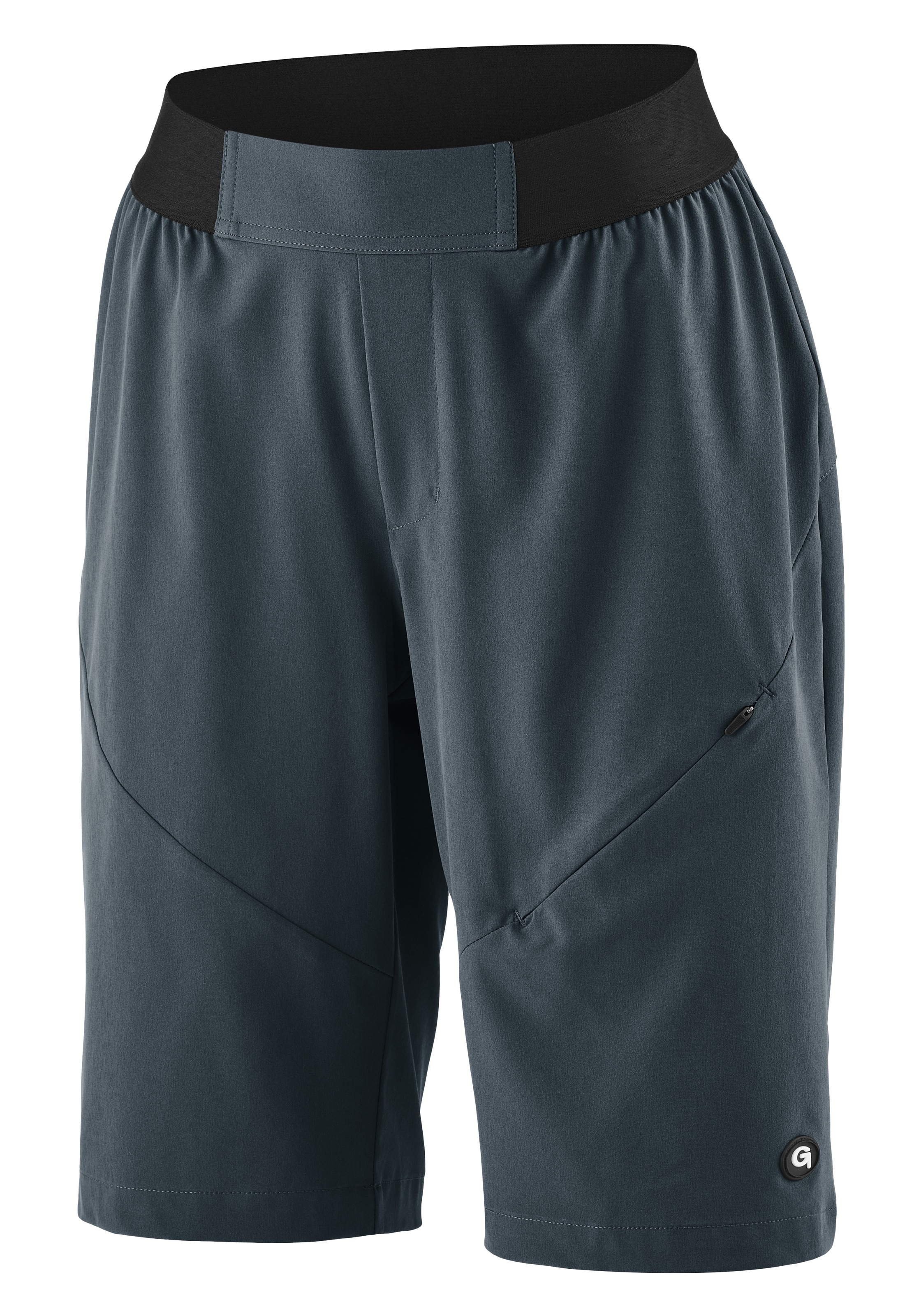 Thumbnail - Gonso "Essential Shorts Light W" Damen Bike-Shorts, leichte Radhose mit elastischem Bund und RV-Tasche