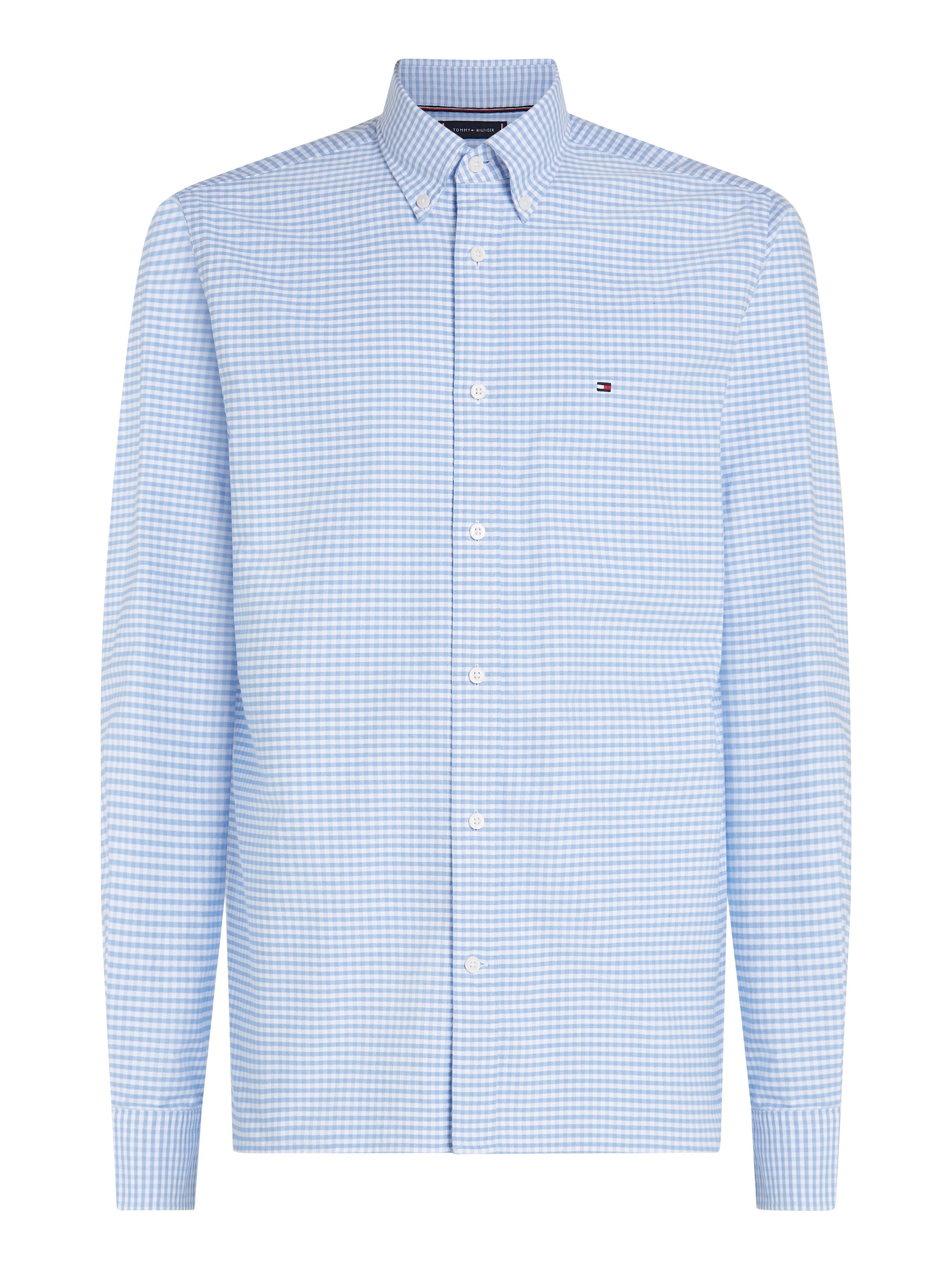 Tommy Hilfiger Langarmhemd »HERITAGE OXFORD GINGHAM RF SHIRT«, mit modischem Klein-Karomuster