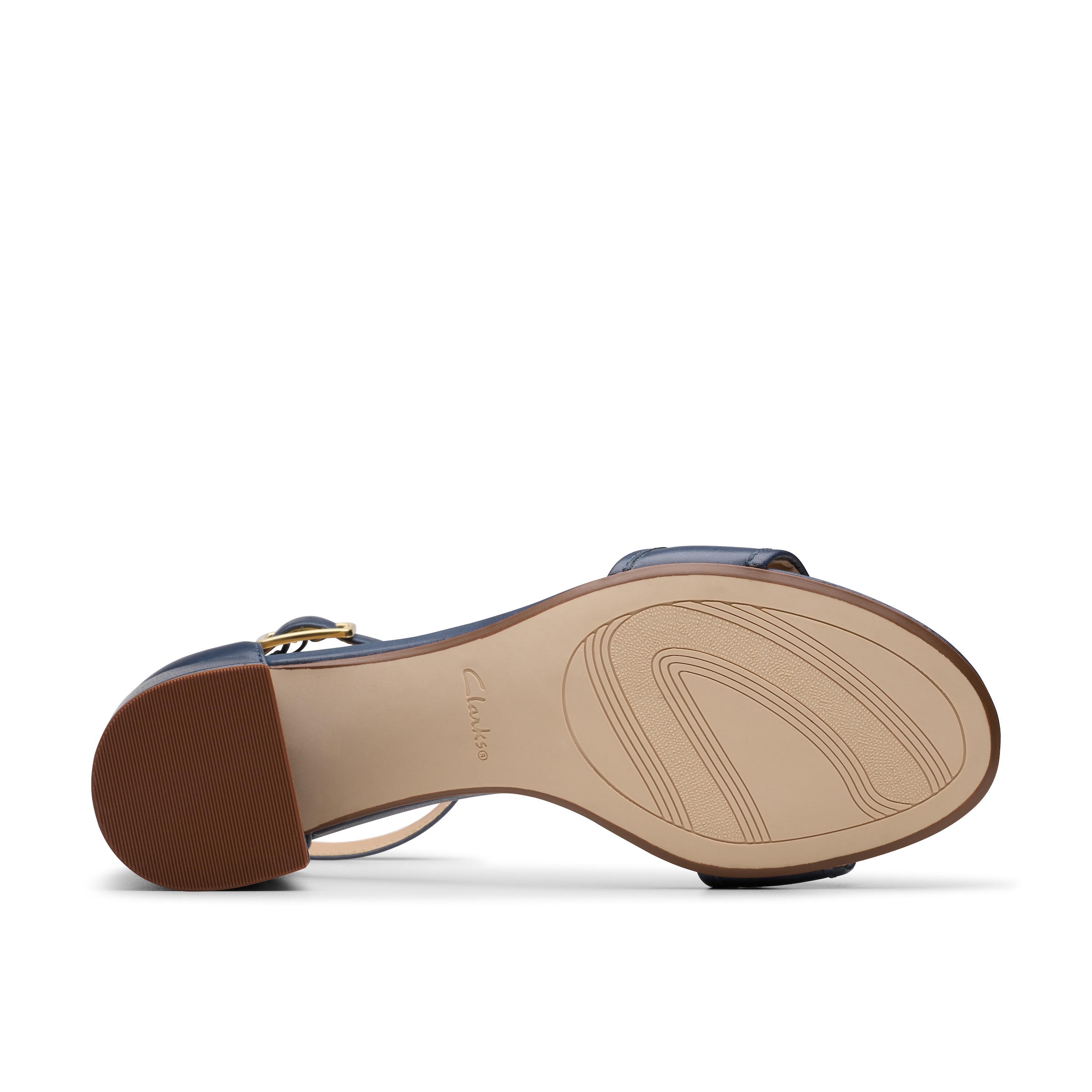 Clarks Sandale »Ezoria Mae«, Festtagsschuh, Sandalette mit Blockabsatz