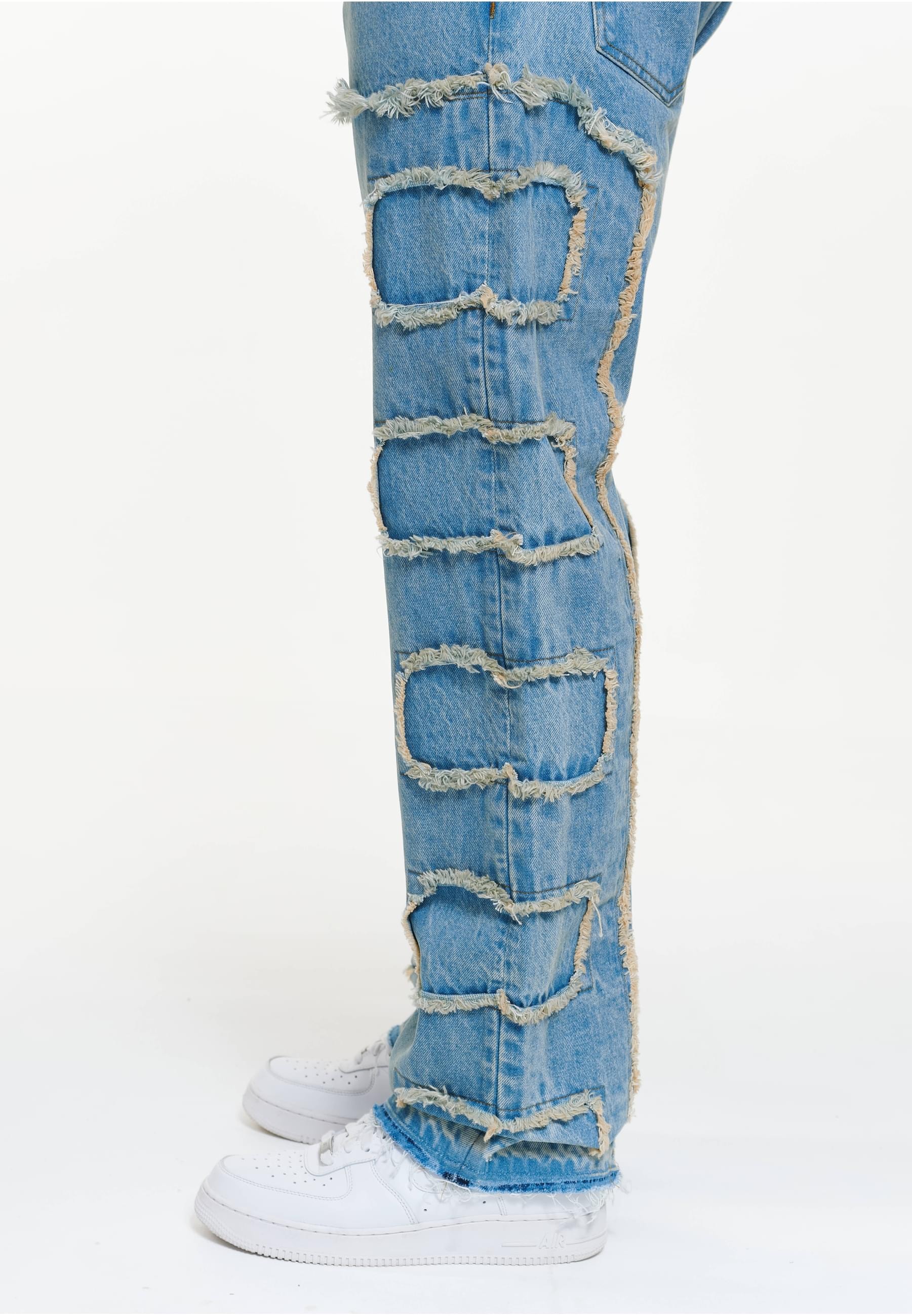 2Y Studios Bequeme Jeans »2Y Studios Kosa Destroyed Straight Jeans«