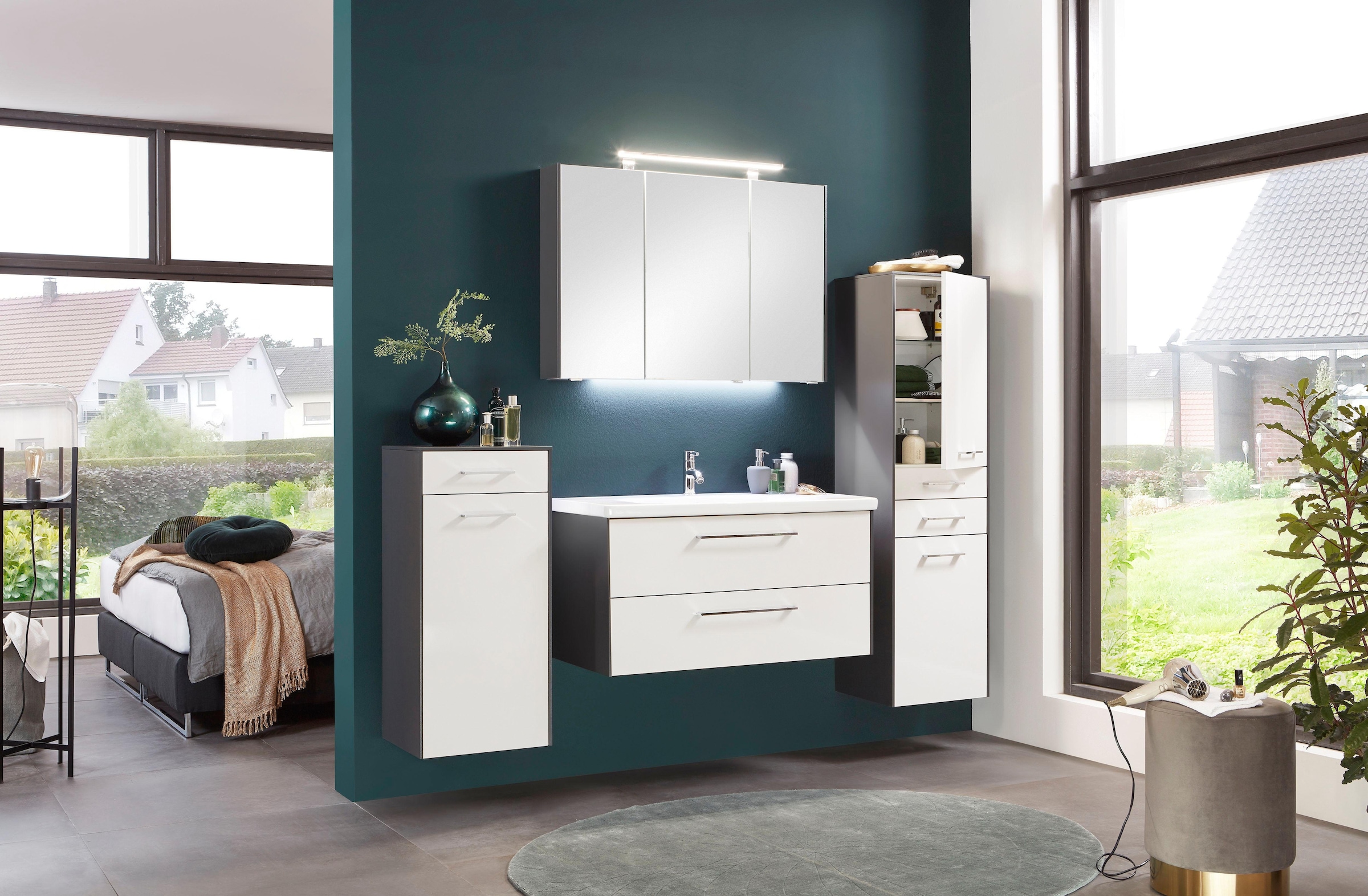 MARLIN Spiegelschrank »3400«, Breite 102 cm