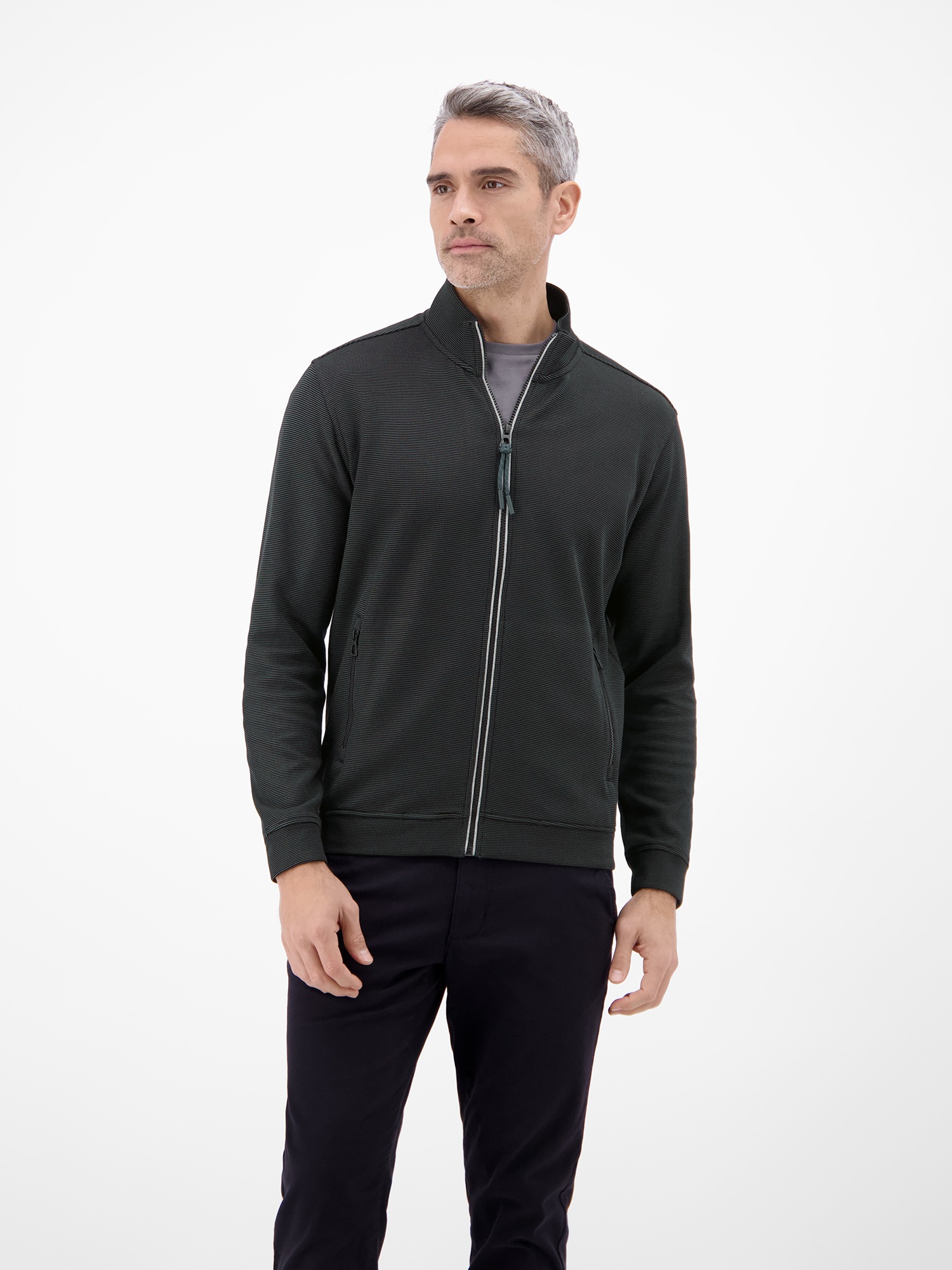LERROS Men's Sweatjacket Black XL 2