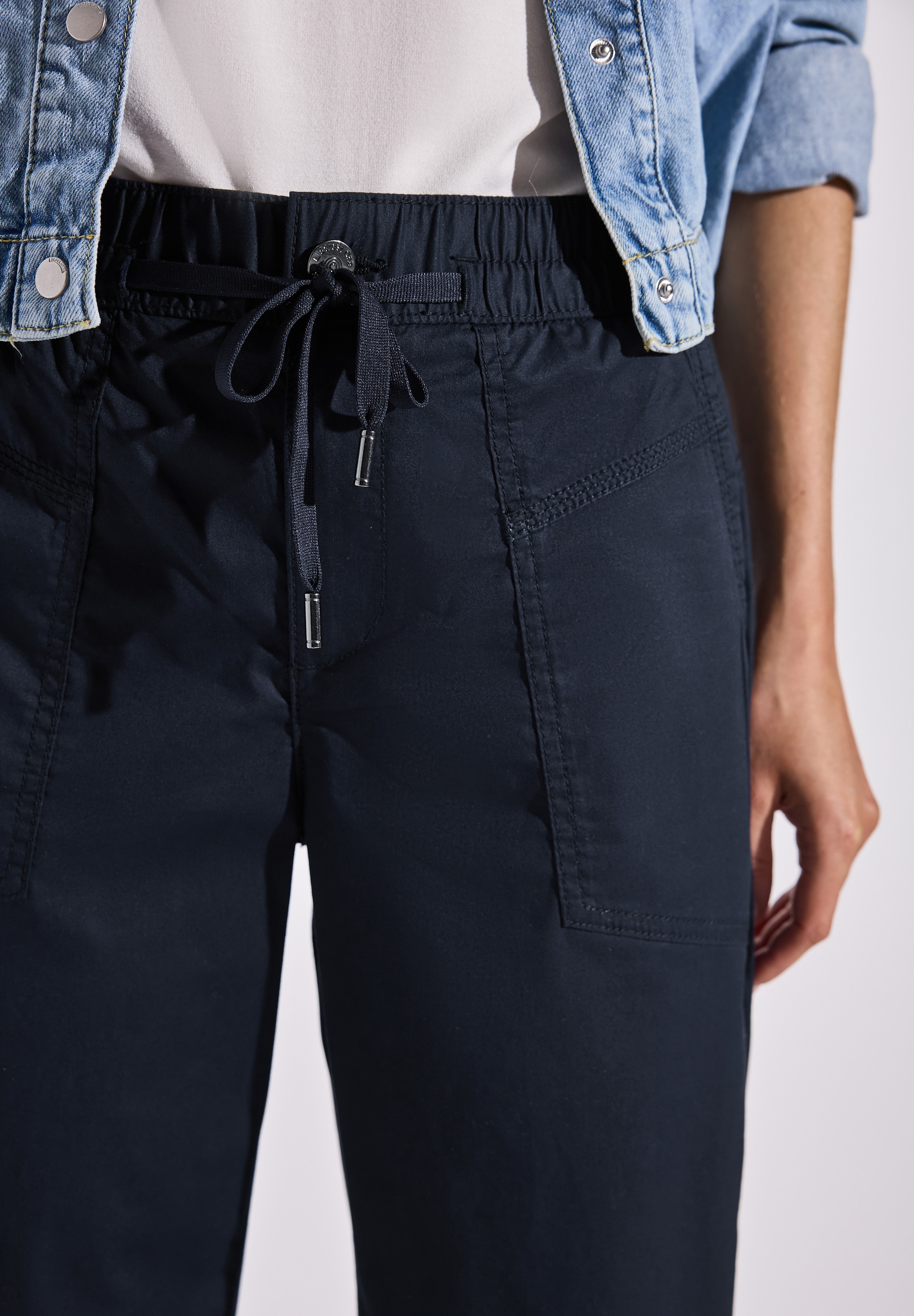 STREET ONE Stoffhose »Style Bonny«, im Cargo Look