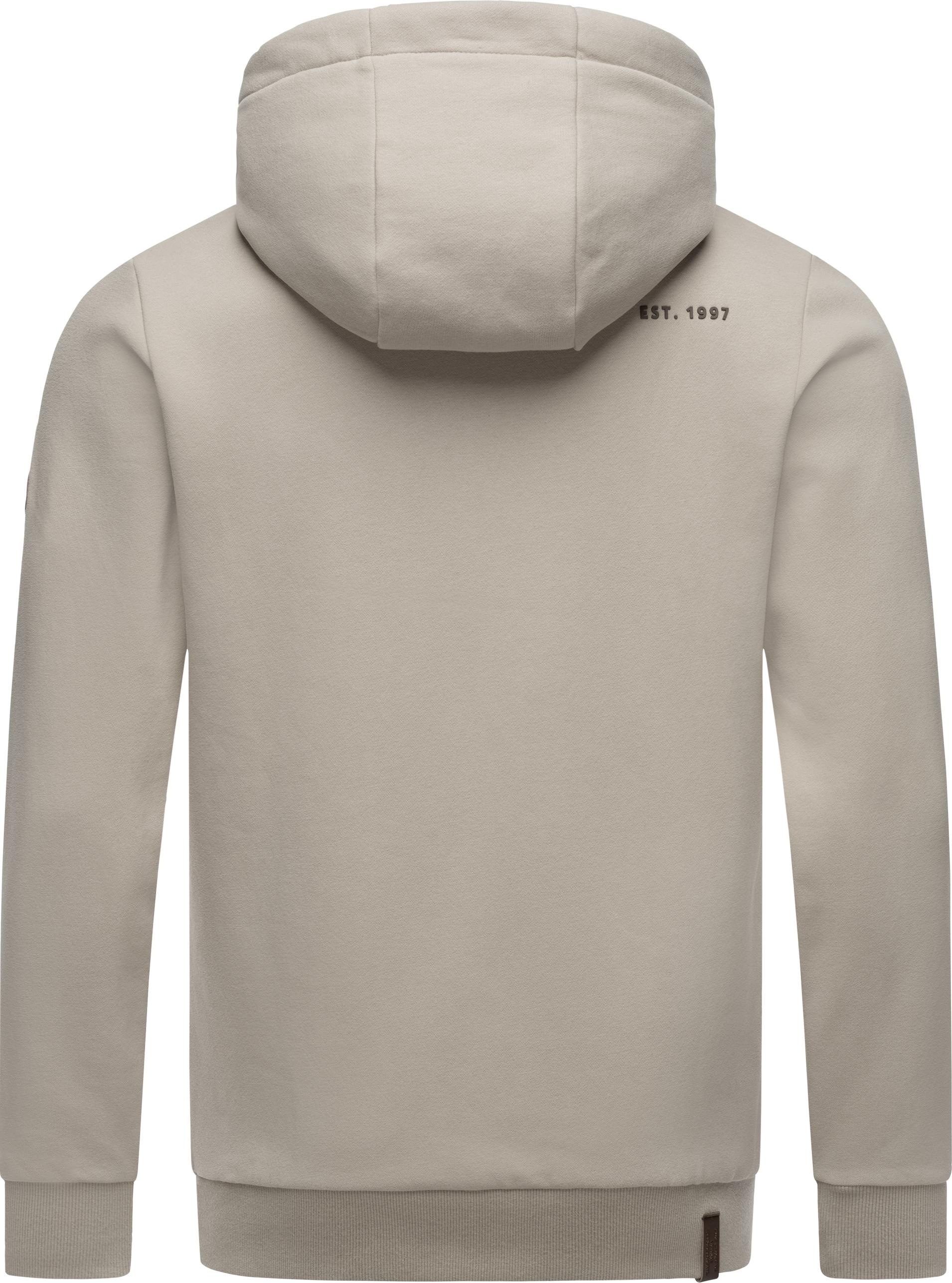 Ragwear Kapuzenpullover »Leam«, Sportlicher Pullover mit Kapuze stylischen Zierkordeln