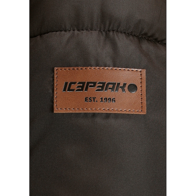 Icepeak Wintermantel »PAIVA« mit Windschutzblende | BAUR