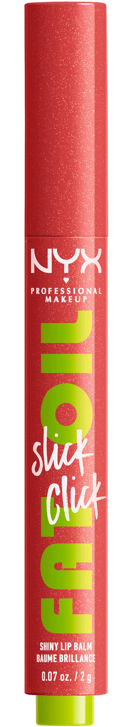 NYX Lippenstift »NYX Professional Makeup Fat Oil Slick Click NoFilterNeeded«, mit natürlichen Inhaltstoffen