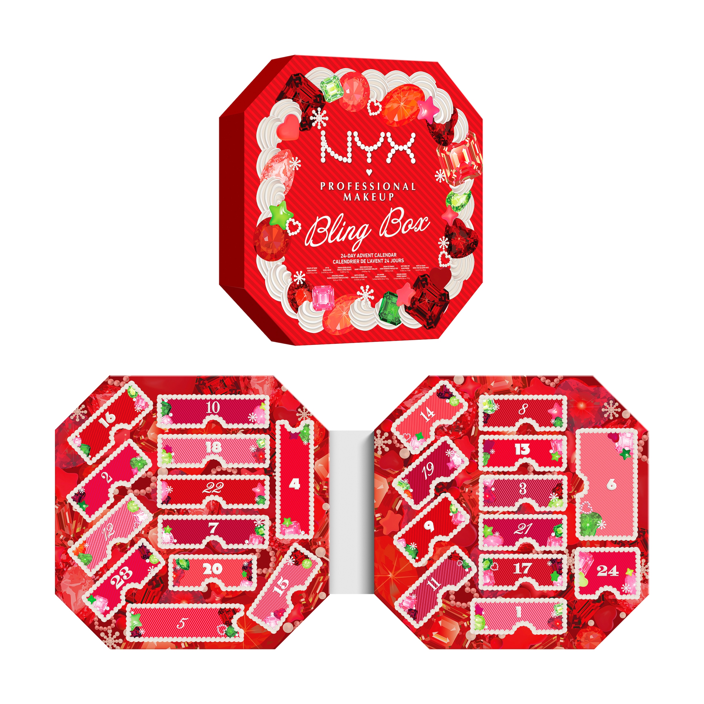 NYX PROFESSIONAL MAKEUP Kosmetik-Adventskalender »BLING BOX« ab 13 Jahren