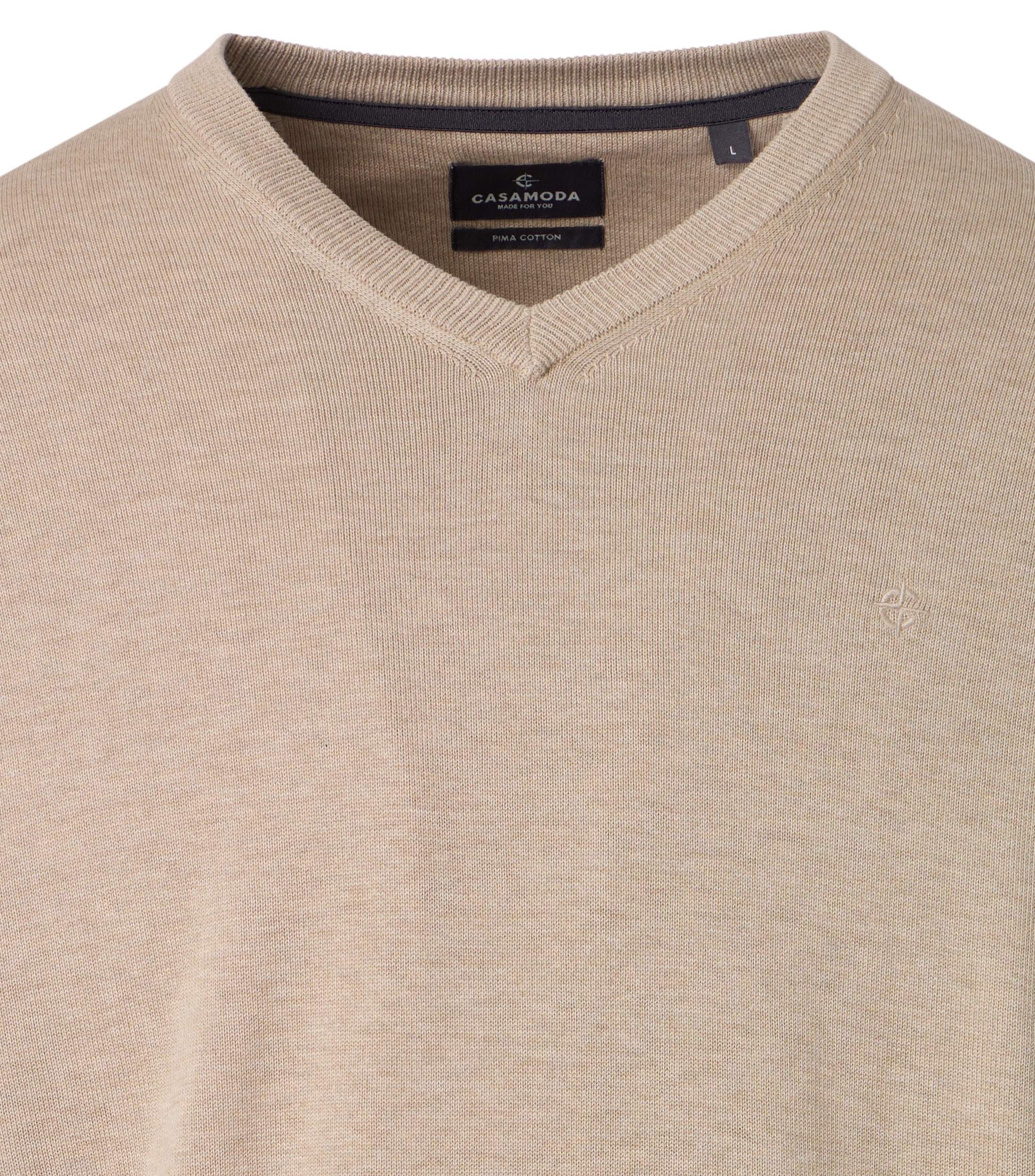 CASAMODA Strickpullover "CASAMODA Pullover uni" günstig online kaufen