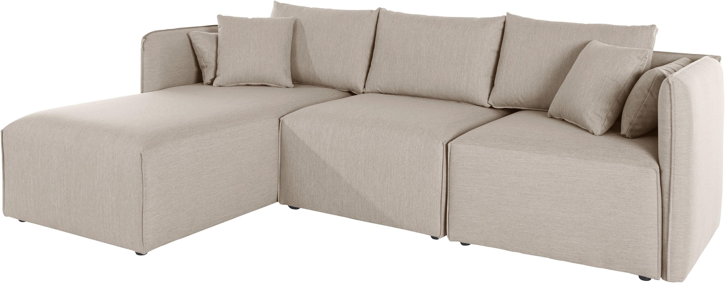 OTTO home Ecksofa "Nöre L-Form" 3 Teile, in vielen Bezugsqualitäten und Far günstig online kaufen