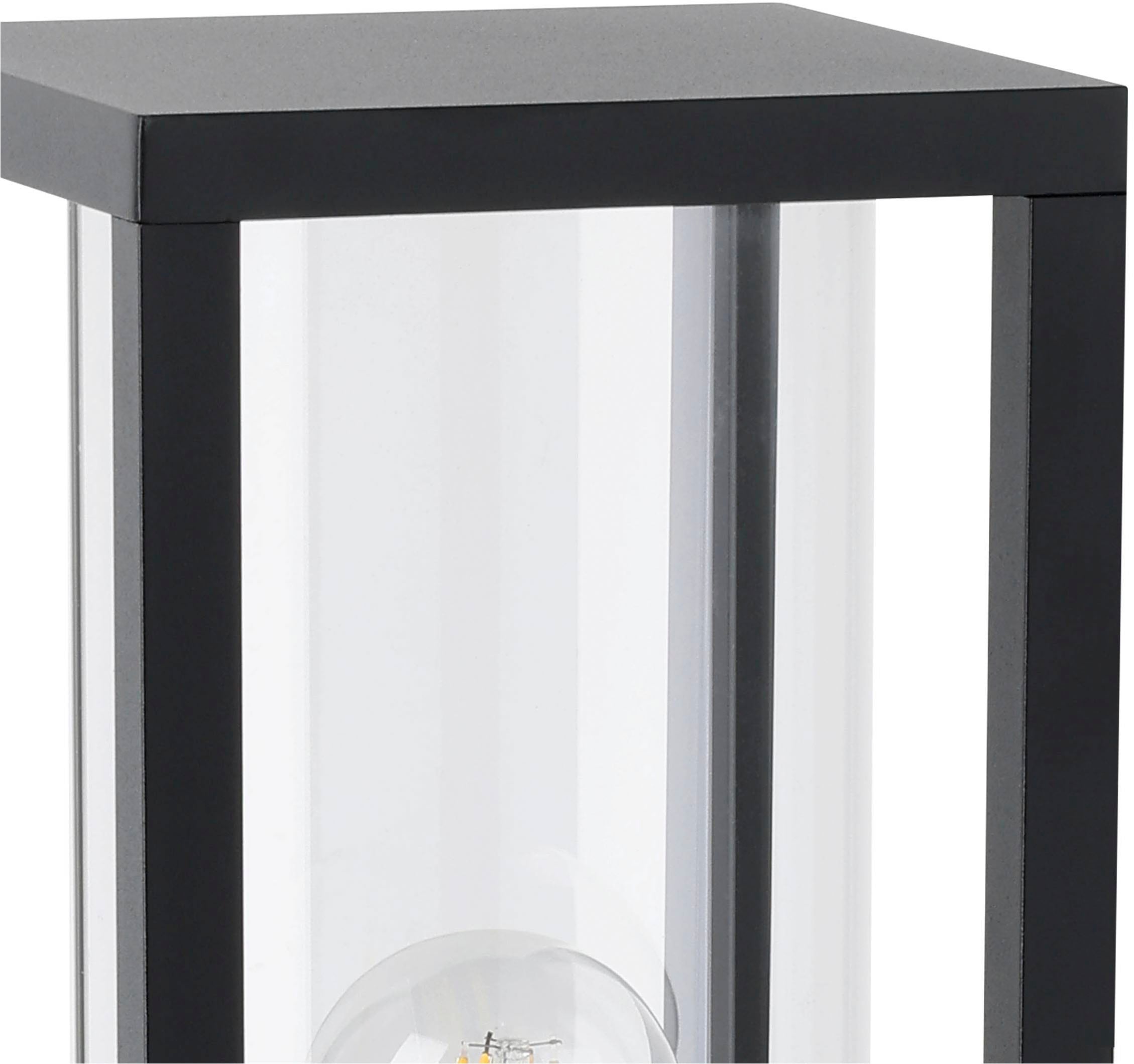 EGLO Stehlampe »Cascinetta Außen Stehlampe, Standlampe Vintage Retro, E27, IP44, Lampe« E27 1 Stk. Stehleuchte - L15 x B15 x H79,5 cm - schwarz - 1X40W exkl.