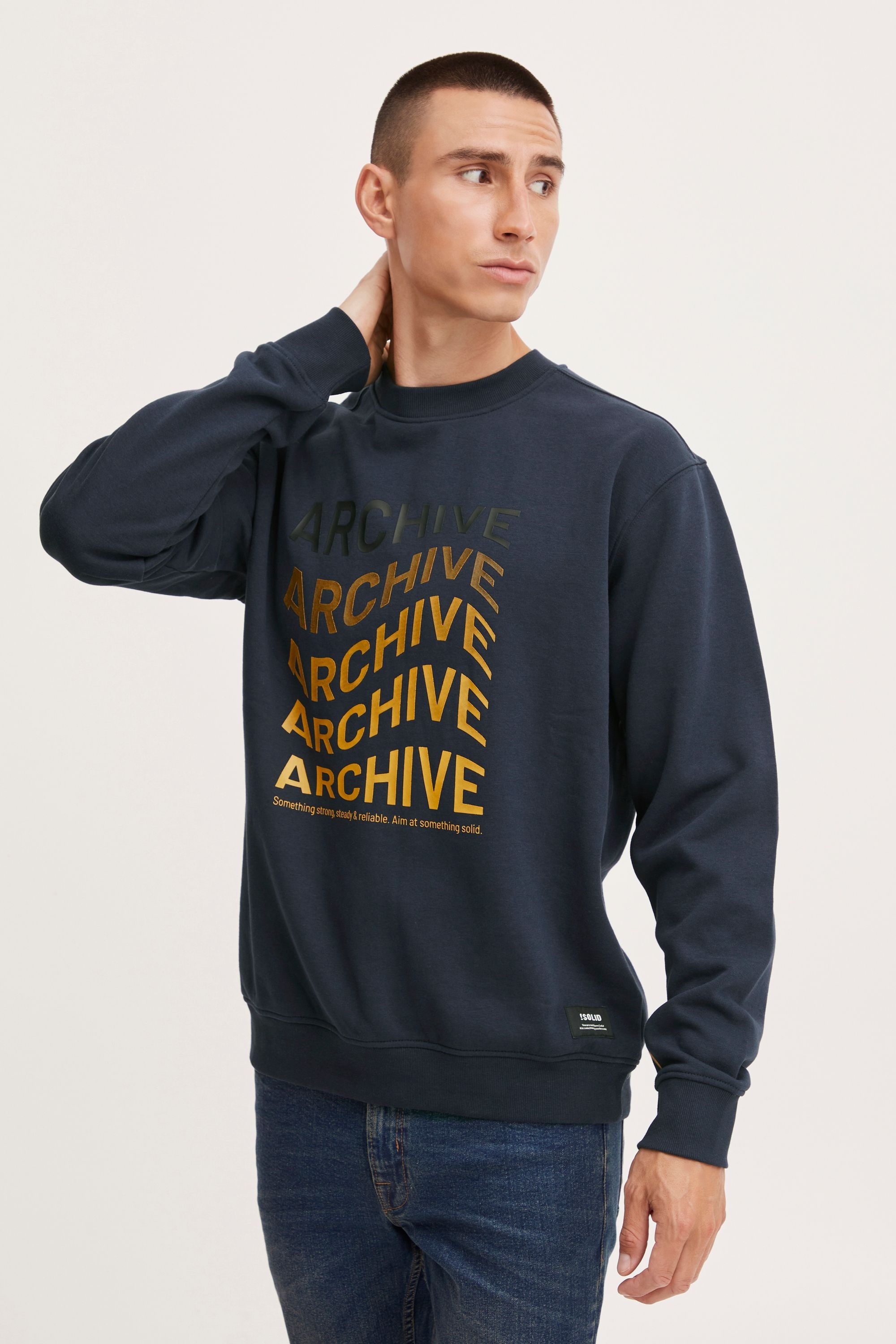 !Solid Longpullover »Sweatshirt SDDarcio«