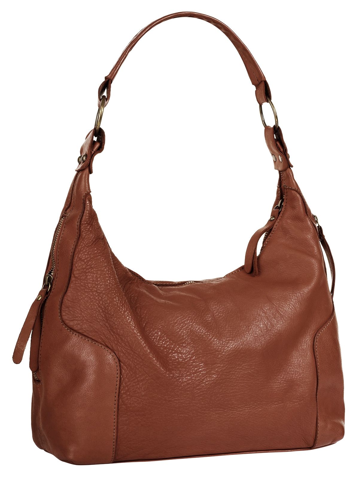 Samantha Look Shopper, echt Leder, Made in Italy