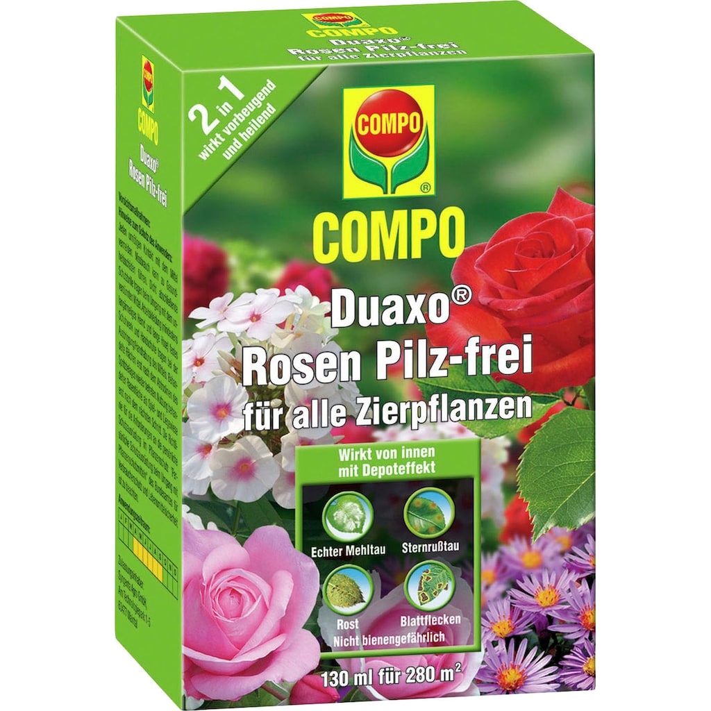 Compo Pflanzen-Pilzfrei »Duaxo Rosen Pilz-frei für alle Zierpflanzen«