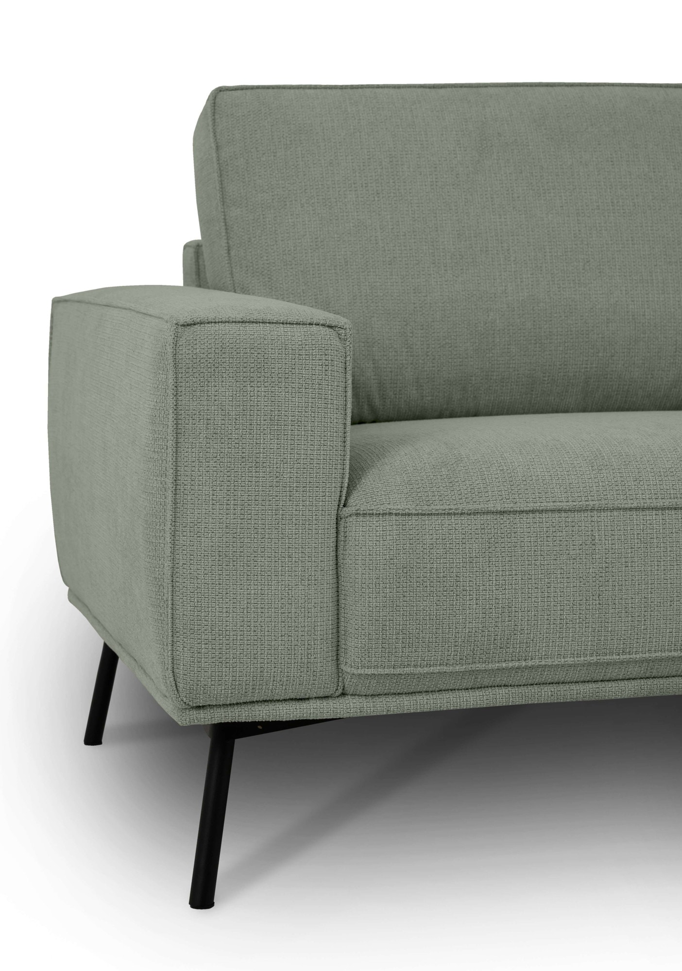 andas Ecksofa »Vosby«, Breite 260 cm, Chenille, mit dekorativer Kedernaht