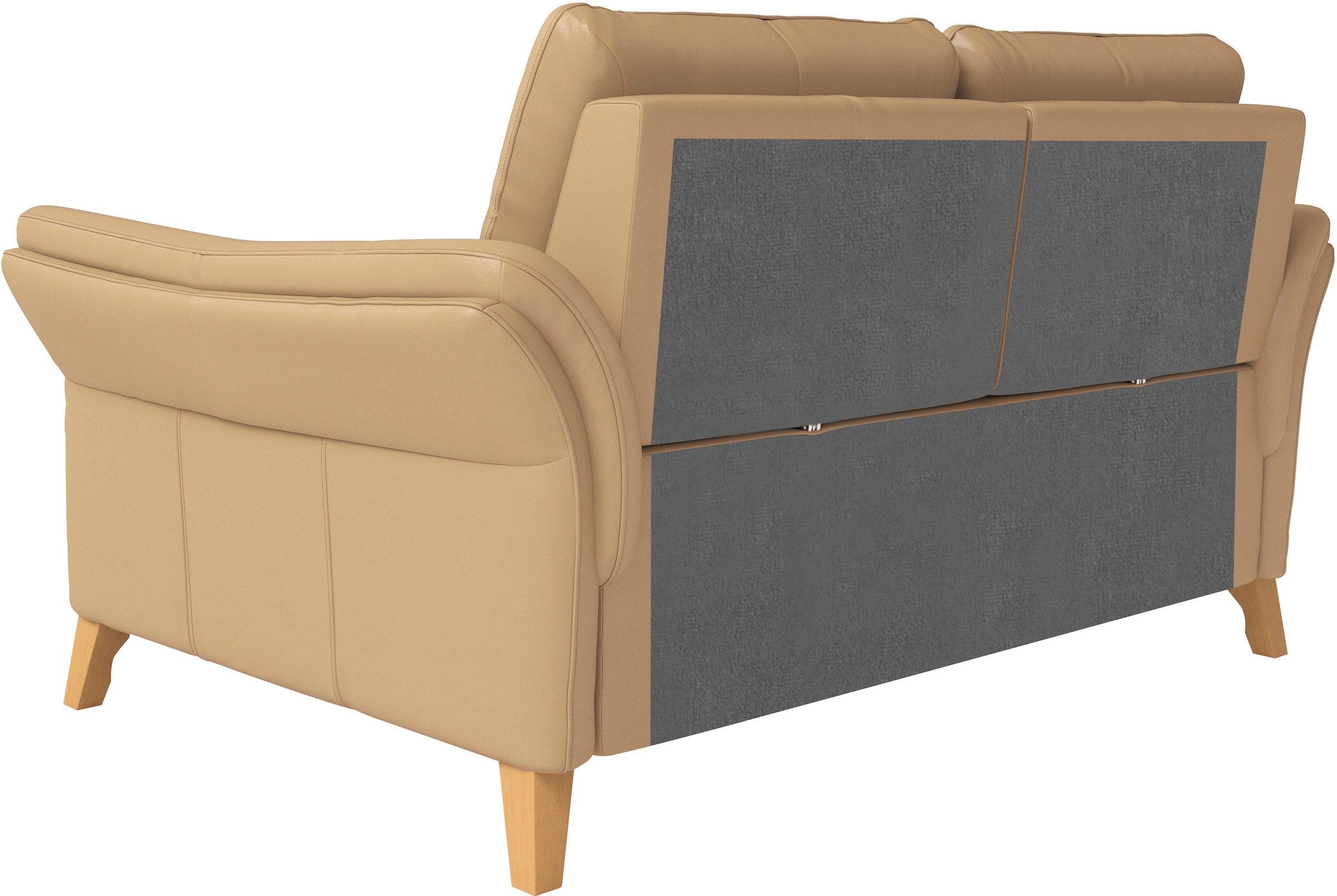 sit&more 2-Sitzer »Göteborg«, inklusive Sitztiefenverstellung und Federkern