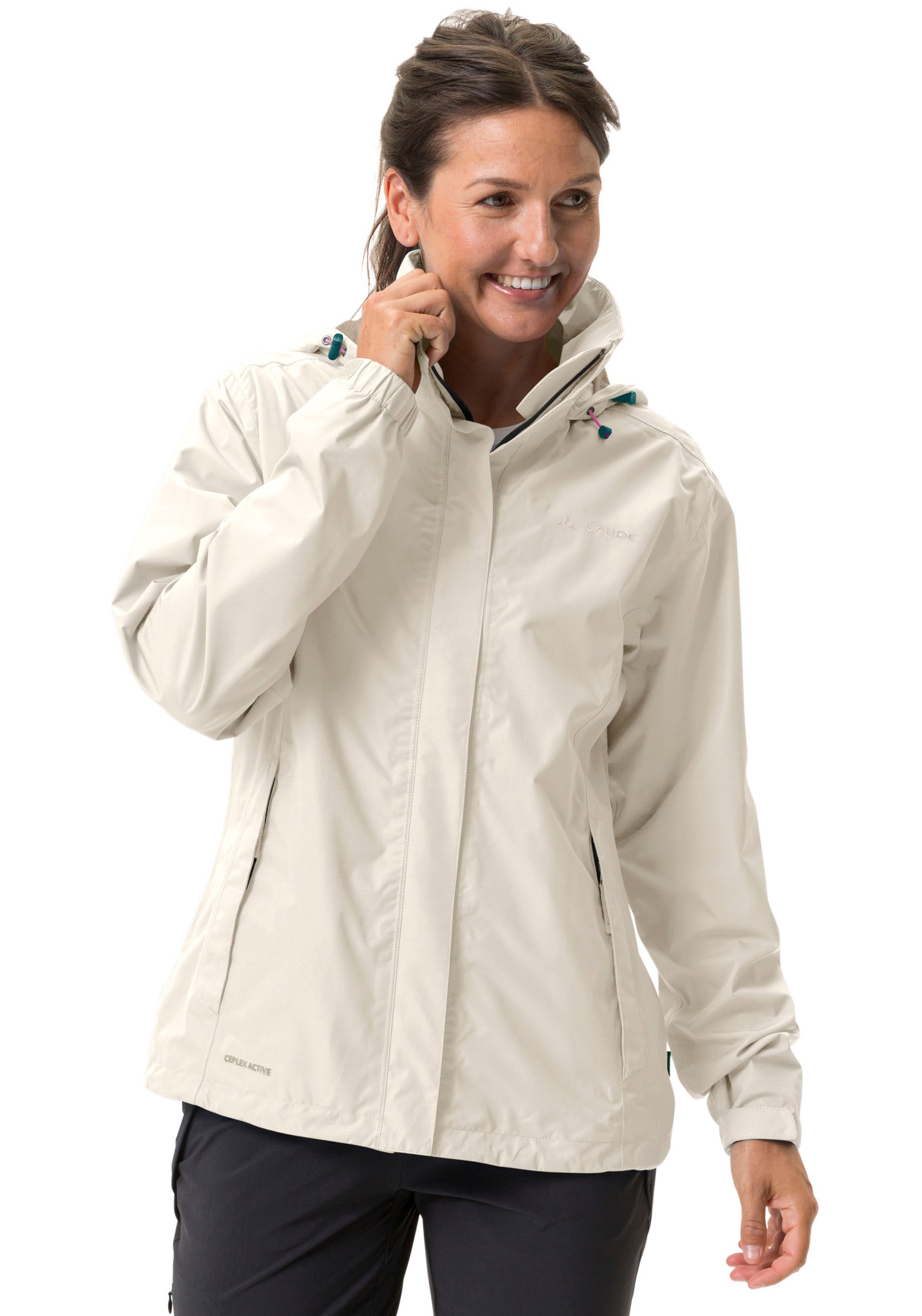 VAUDE Outdoorjacke "WOMENS ESCAPE LIGHT JACKET", (1 St.), mit Kapuze günstig online kaufen