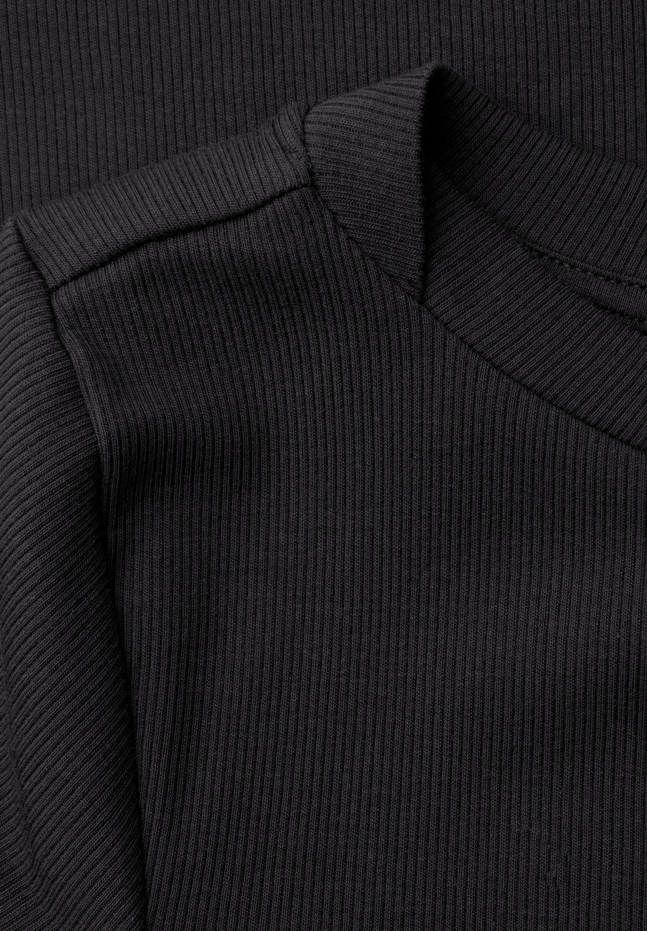 STREET ONE STUDIO T-Shirt aus Baumwolle mit Stretchante