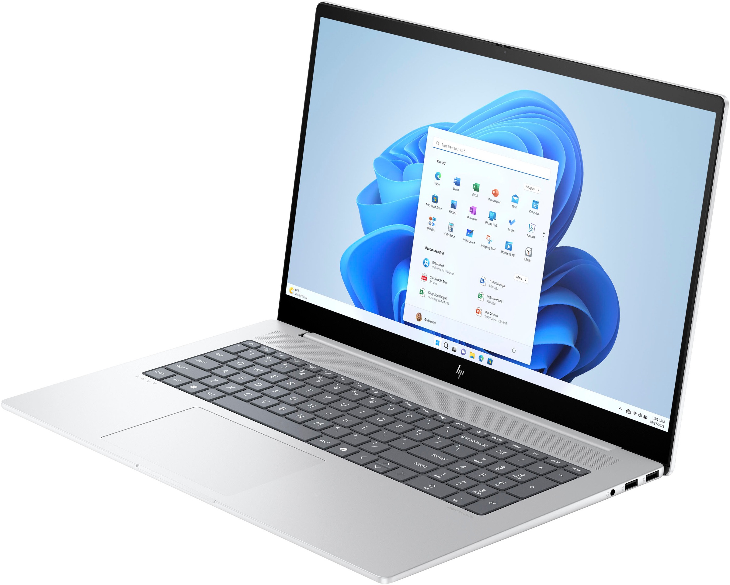 HP Notebook »17-da007«, 43,9 cm, / 17,3 Zoll, Intel, Core Ultra 7, ARC, 1000 GB SSD, 17-da0075ng